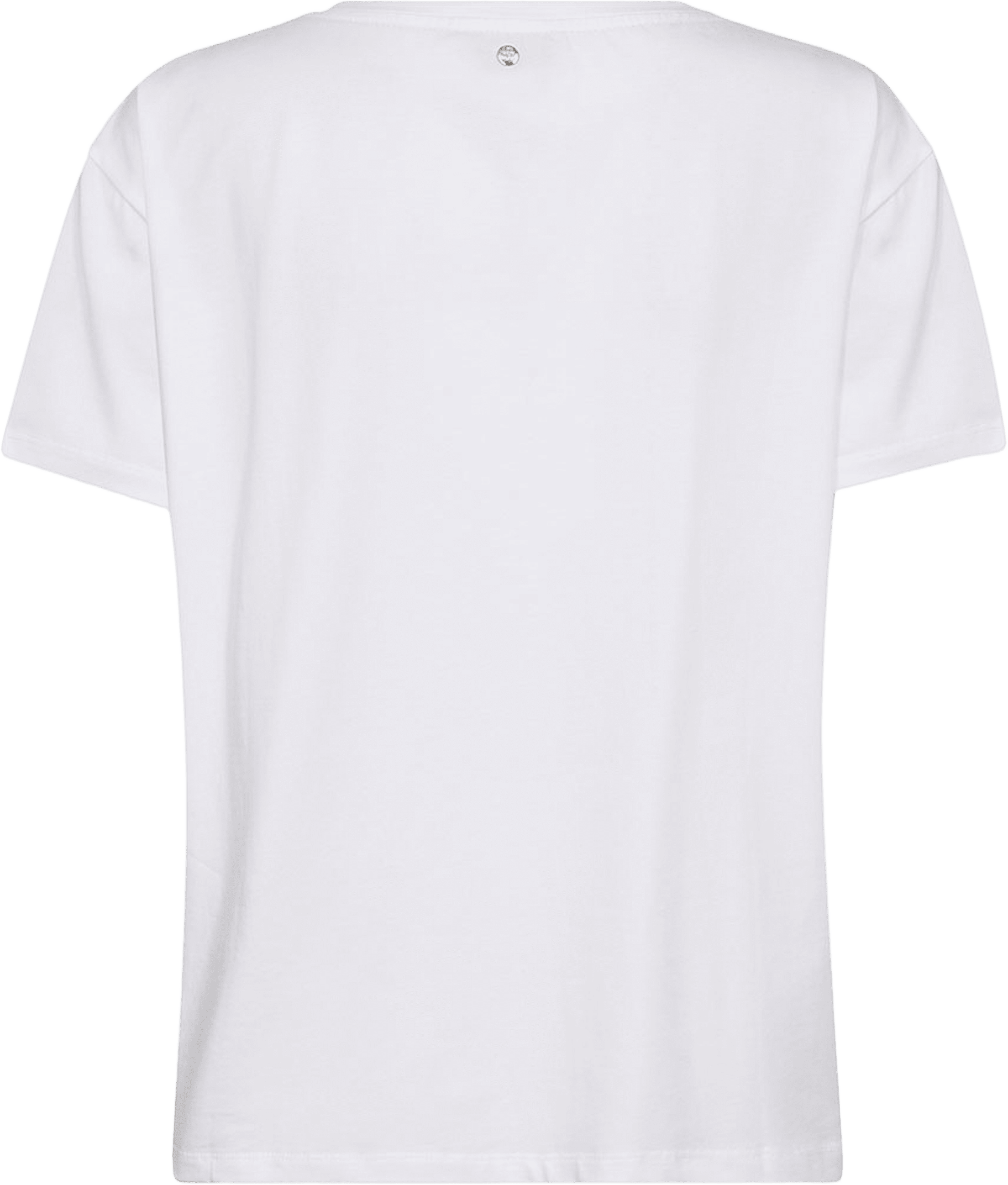 Judd O-SS Tee, från Mos Mosh, i färgen White. Klicka för att öppna bilden i stort format