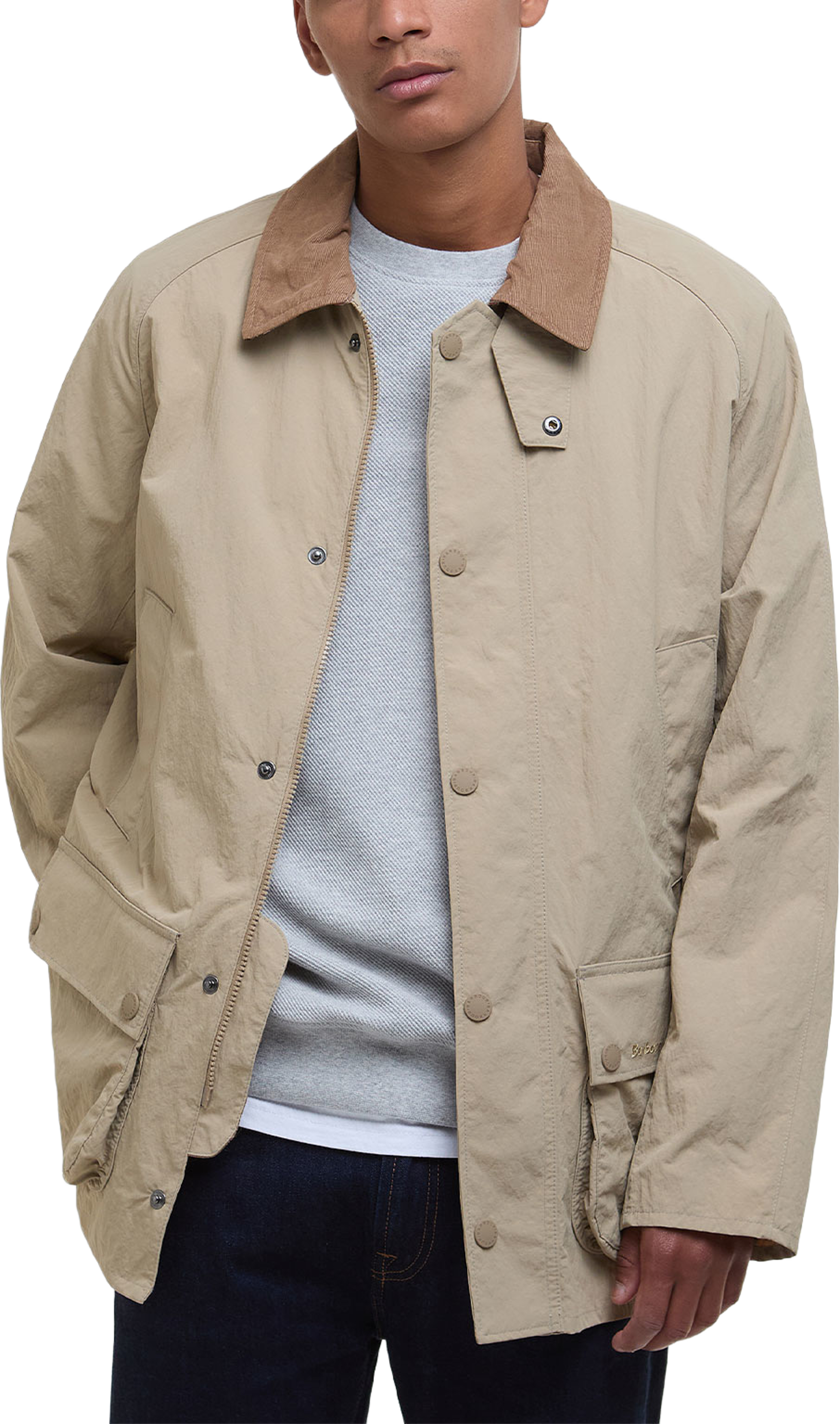 Ashby Sproof, från Barbour, i färgen Washed Stone. Klicka för att öppna bilden i stort format