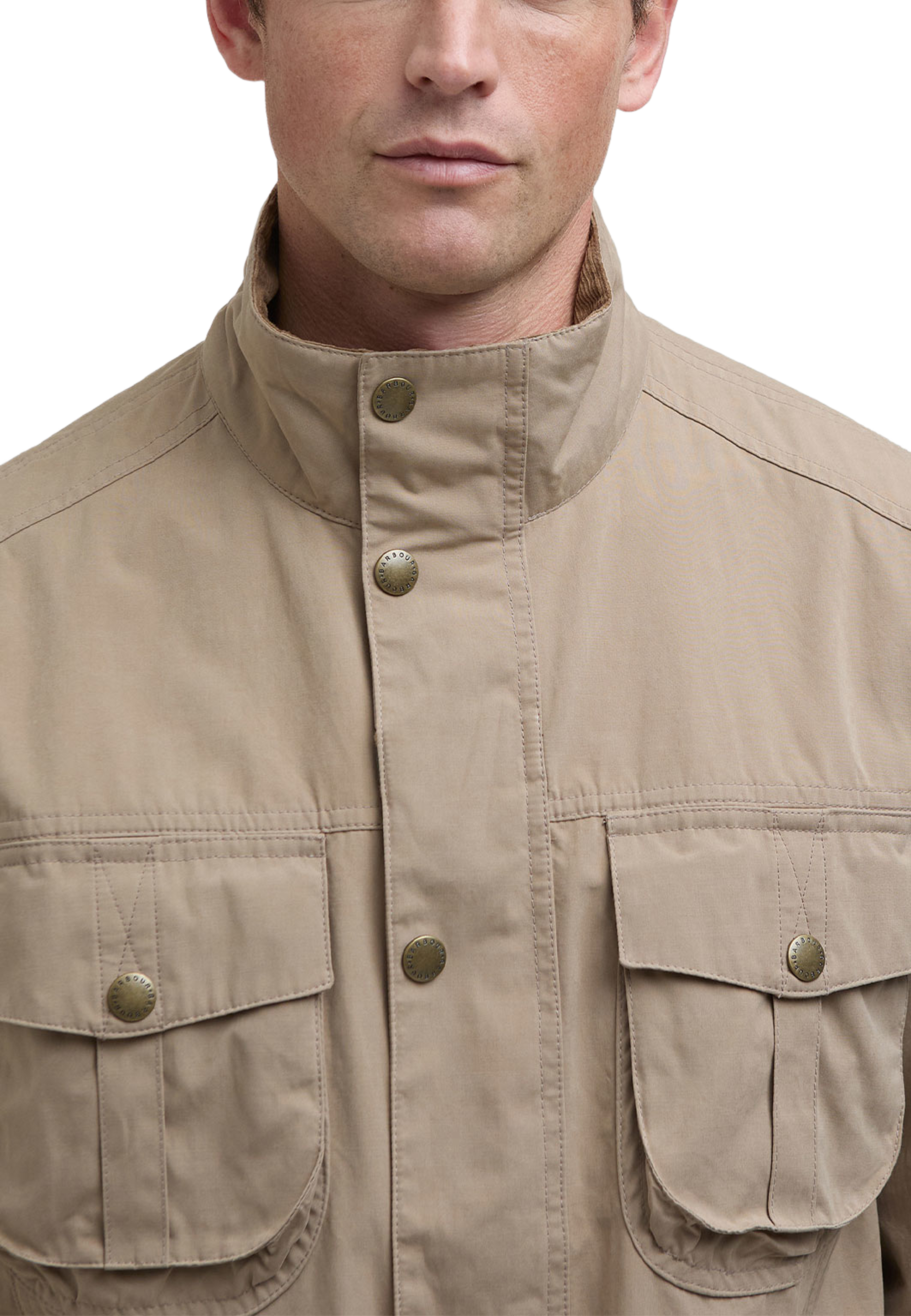 Barbour Sander Casual, från Barbour, i färgen Military Brown. Klicka för att öppna bilden i stort format