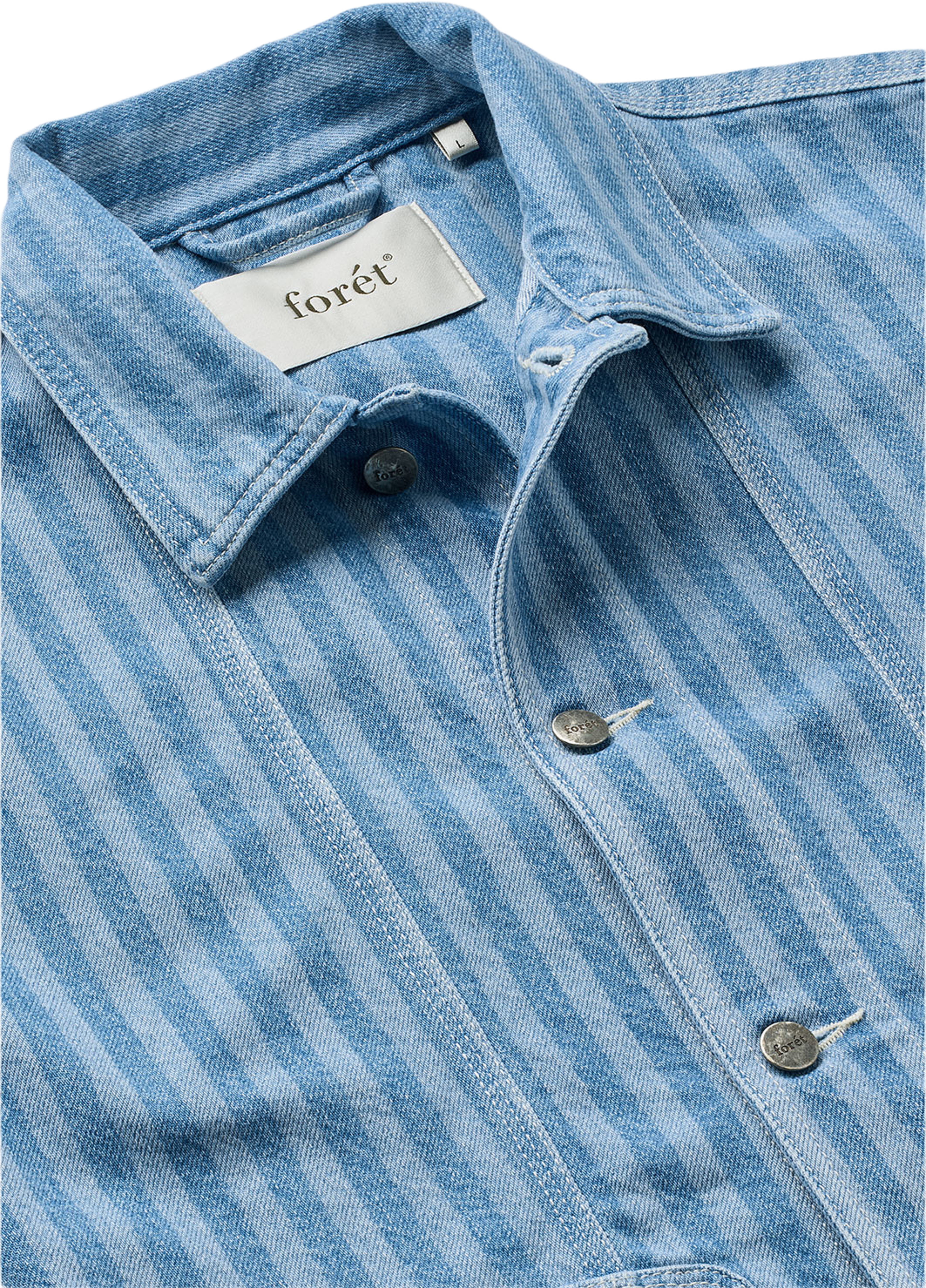 Leak, från Forét, i färgen Striped Denim. Klicka för att öppna bilden i stort format