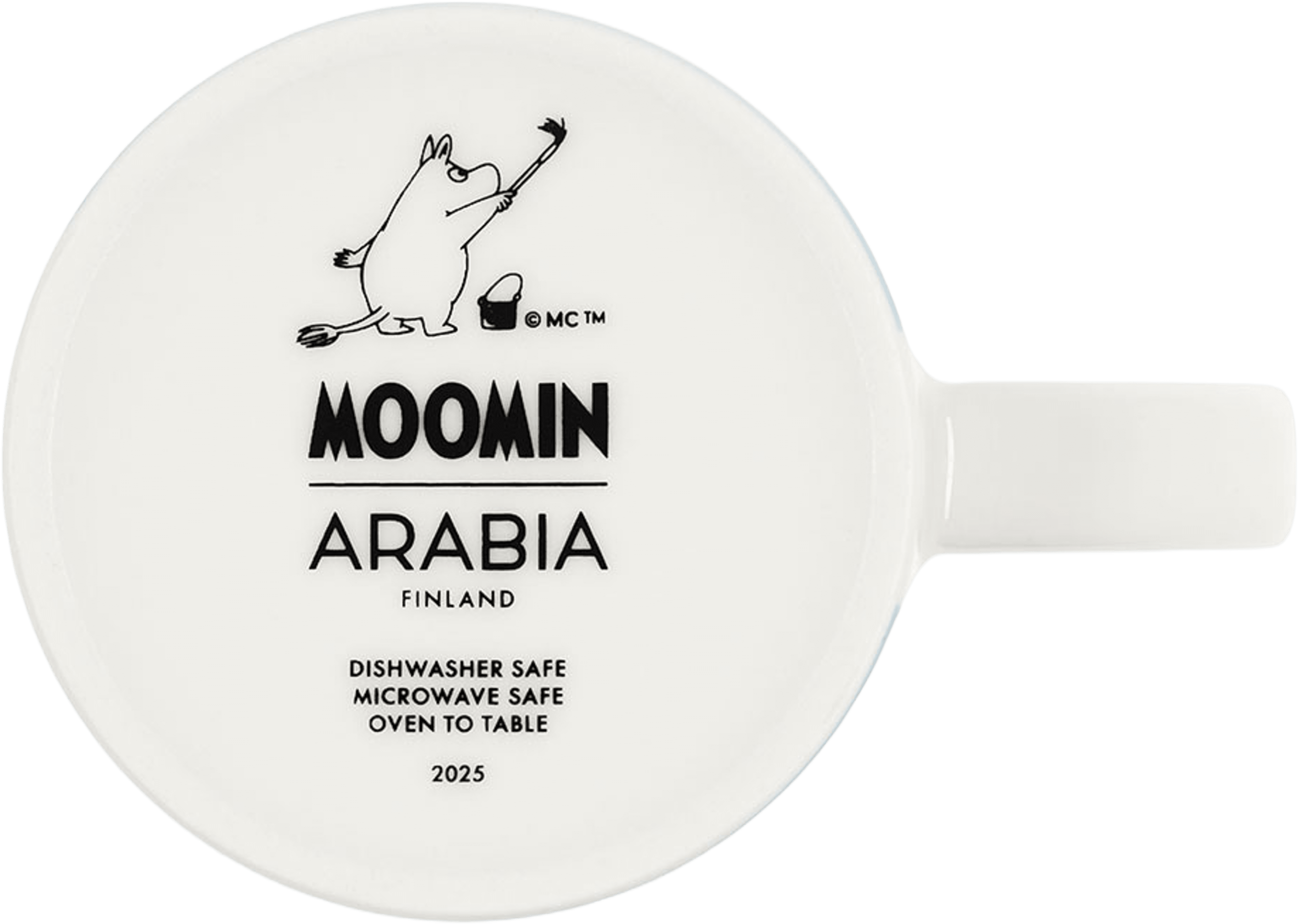 Muminmugg 30 cl Vinterbad, från Arabia, i färgen Flerfärgad. Klicka för att öppna bilden i stort format