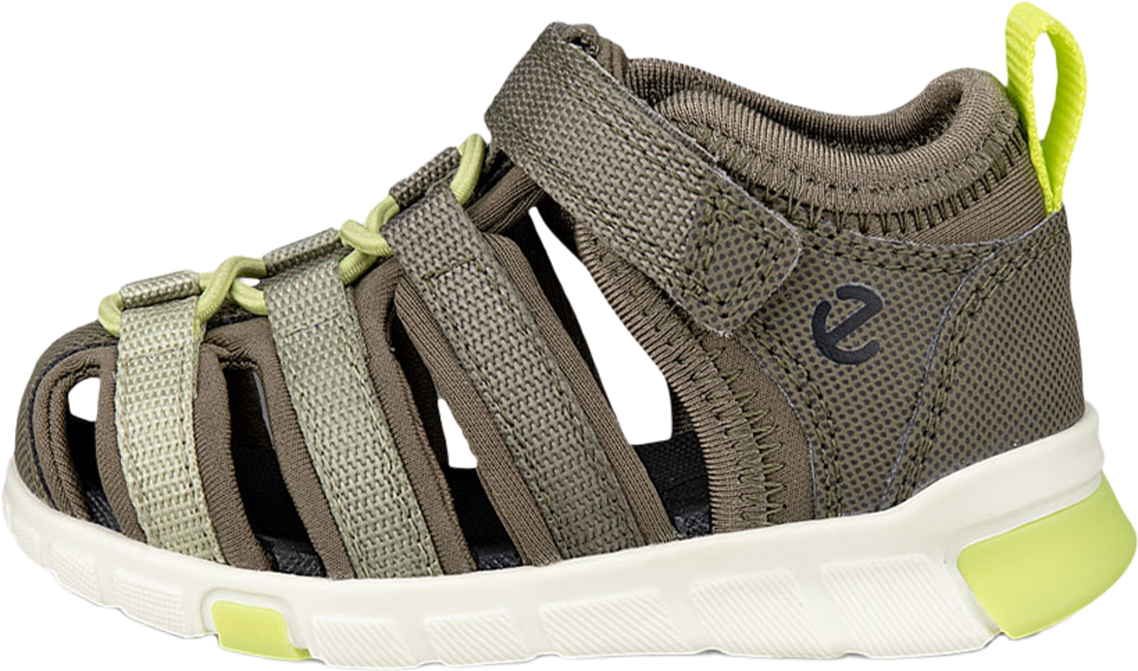 Mini Stride Sandal, från ECCO, i färgen Tarmac. Klicka för att öppna bilden i stort format