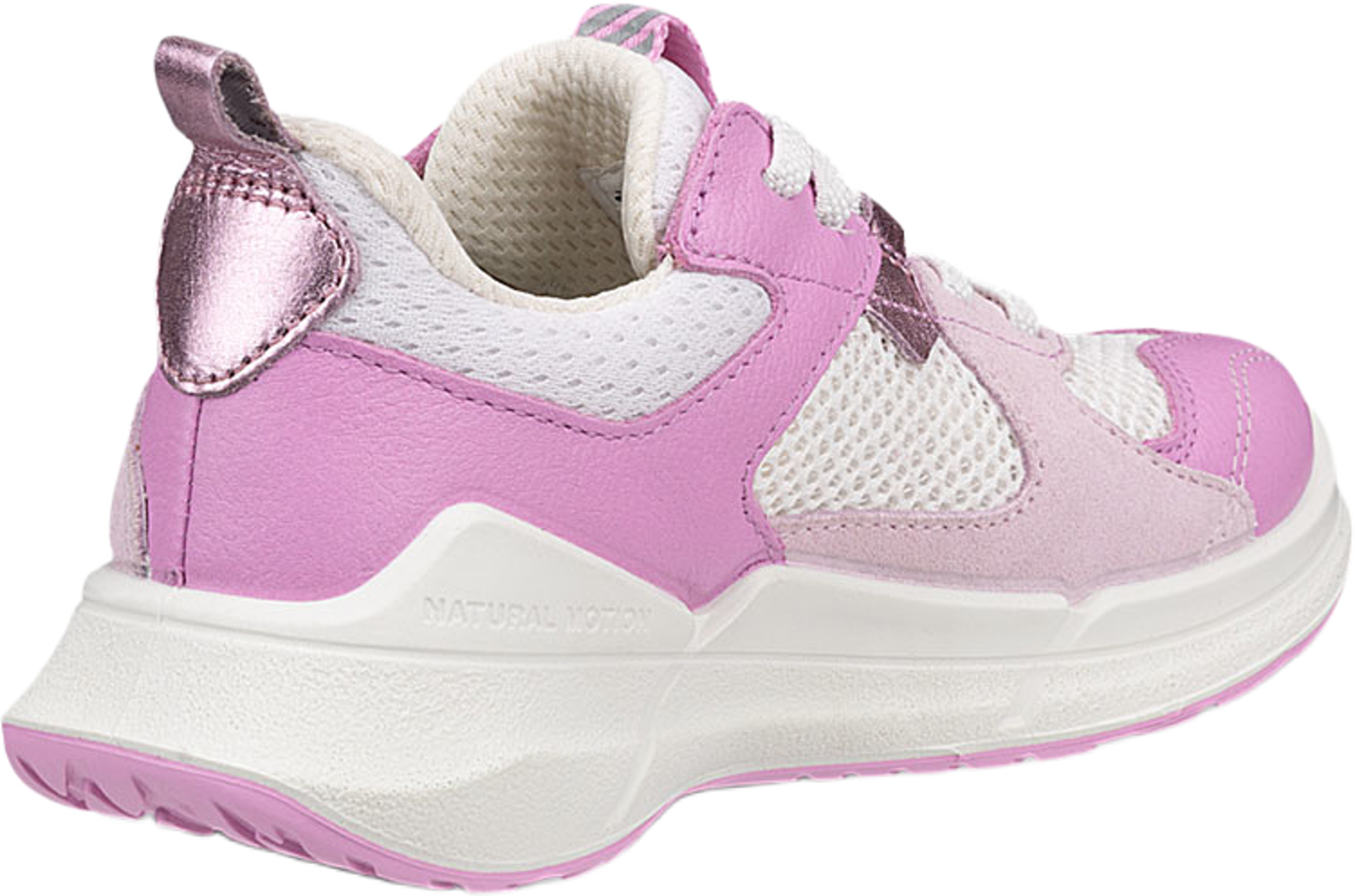 Biom 2.2 K, från ECCO, i färgen Lilac Chiffon/Blossom Rose/White. Klicka för att öppna bilden i stort format