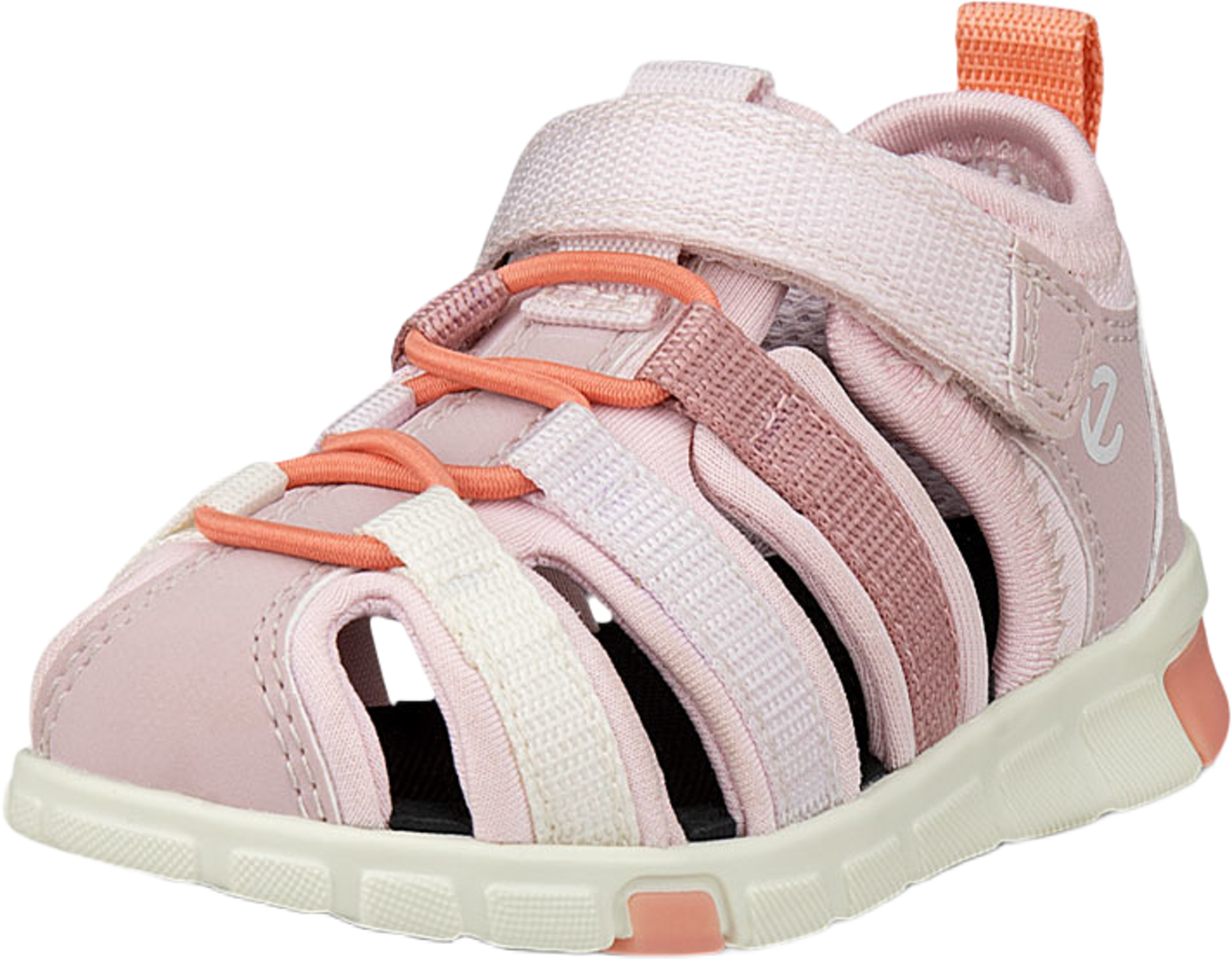 Mini Stride Sandal, från ECCO, i färgen Blossom Rose. Klicka för att öppna bilden i stort format