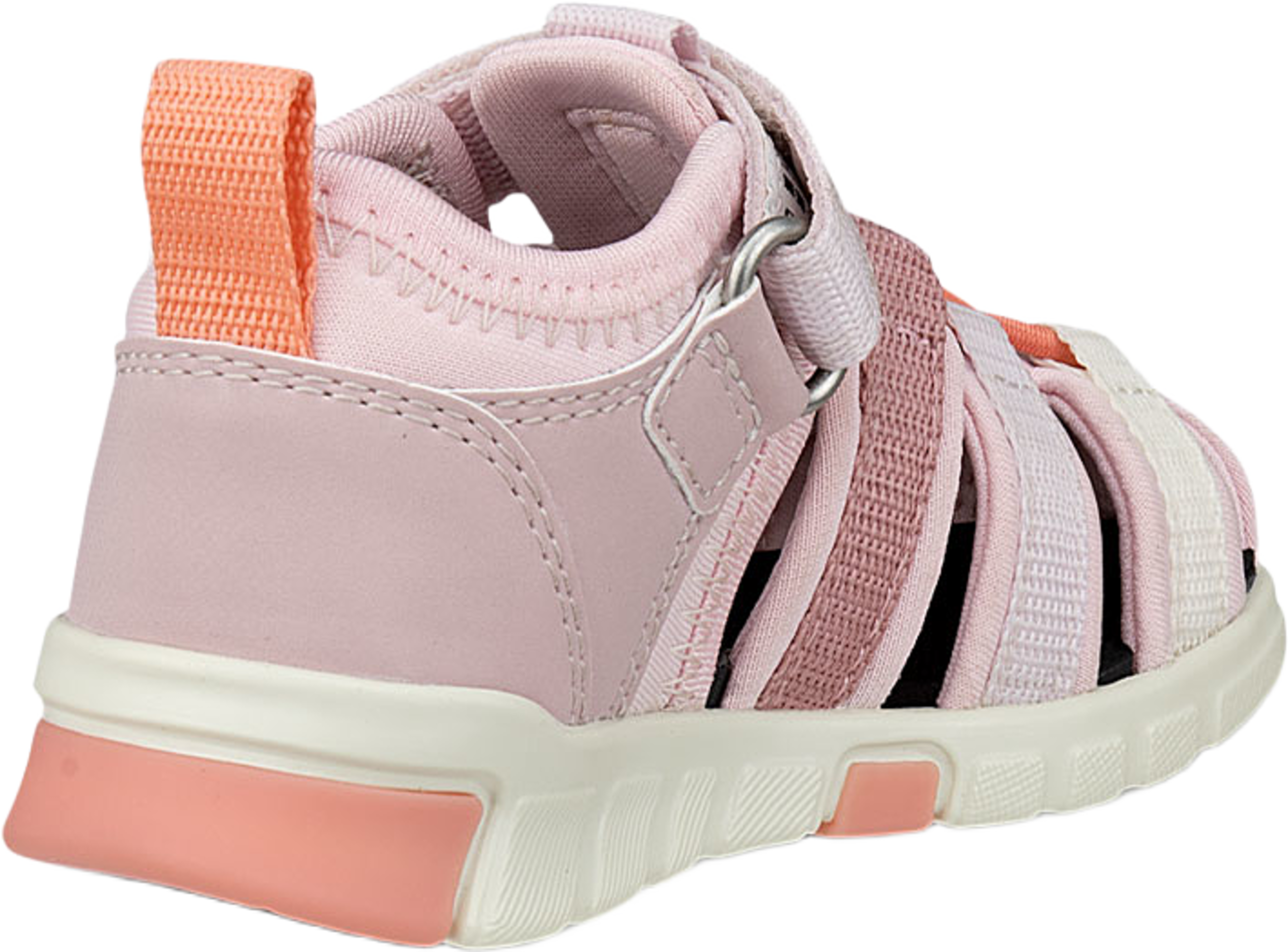 Mini Stride Sandal, från ECCO, i färgen Blossom Rose. Klicka för att öppna bilden i stort format