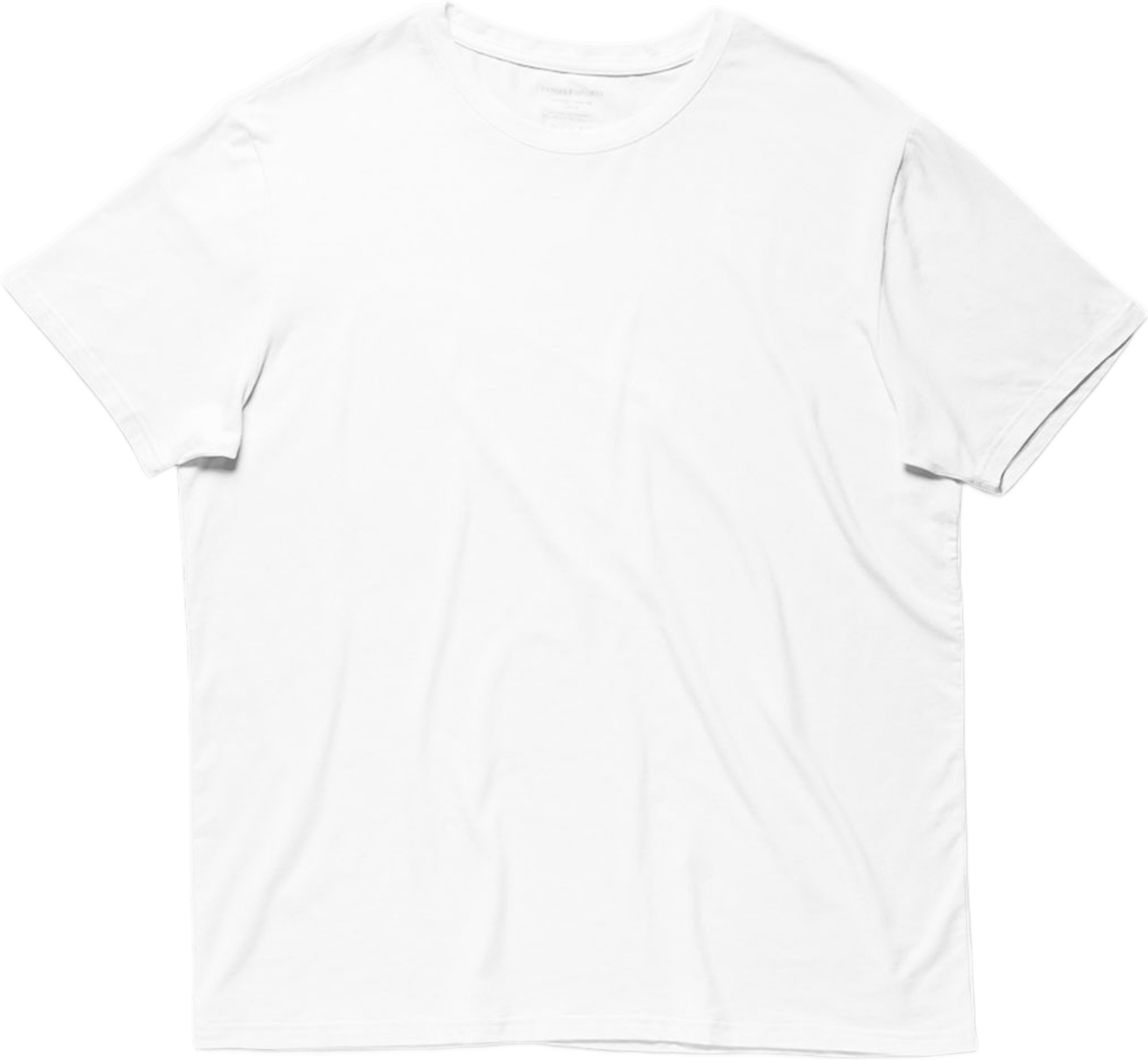Bamboo/Cotton Crew Tee, från Panos Emporio, i färgen White. Klicka för att öppna bilden i stort format