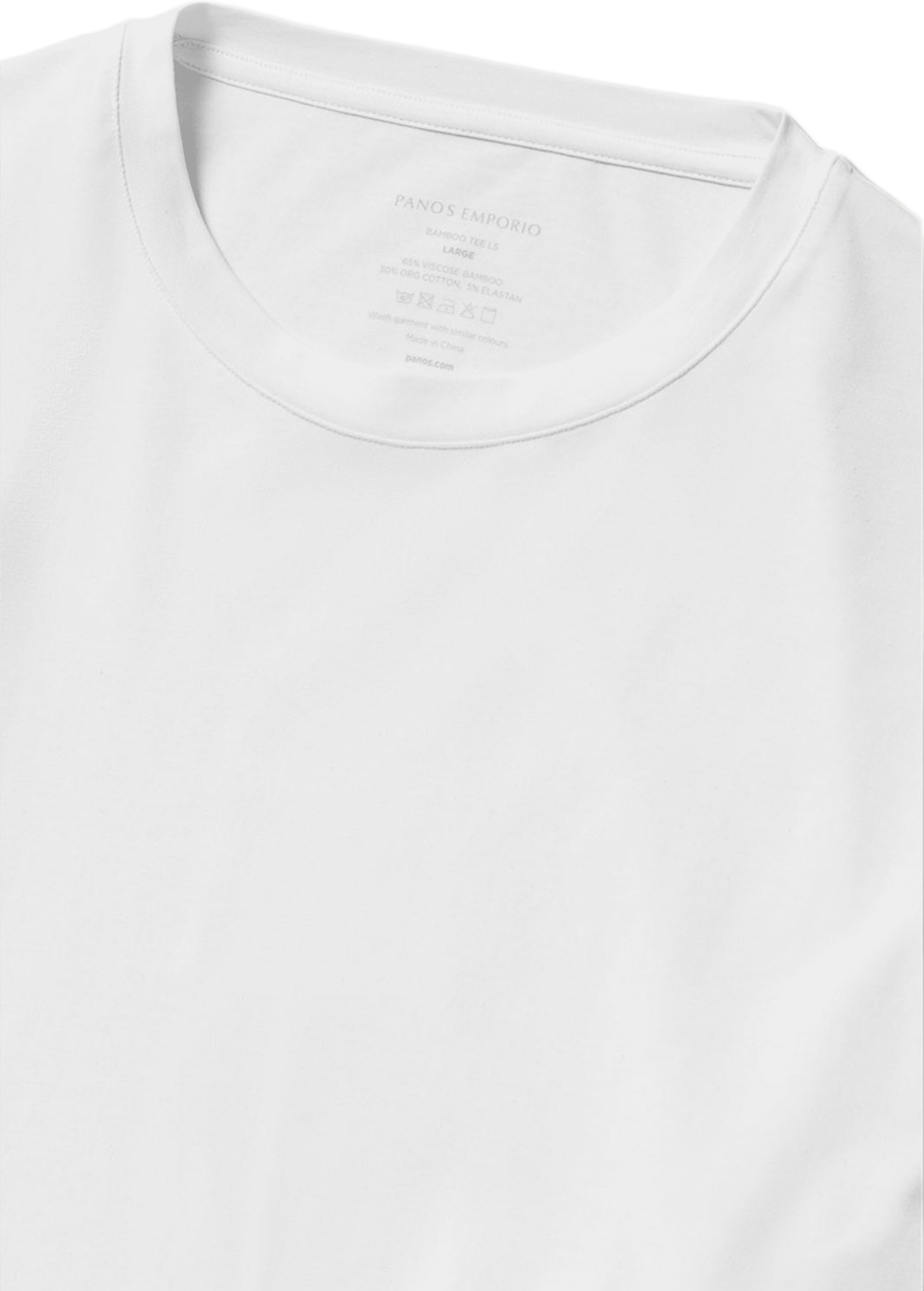 Långärmad Tröja, från Panos Emporio, i färgen White. Klicka för att öppna bilden i stort format