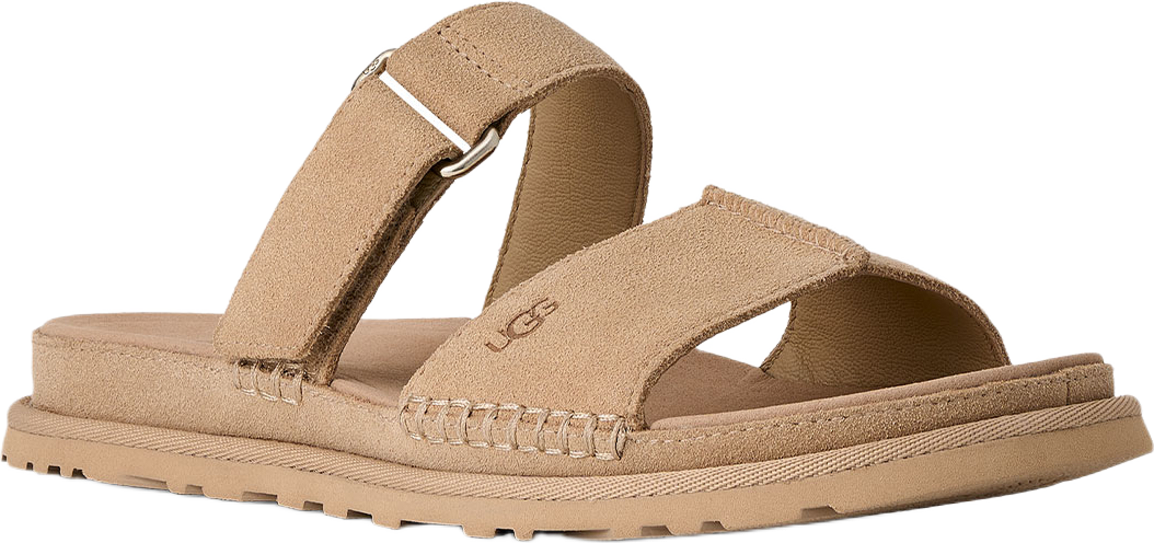 GoldenGaze Sandal, från Ugg, i färgen Mustard Seed. Klicka för att öppna bilden i stort format