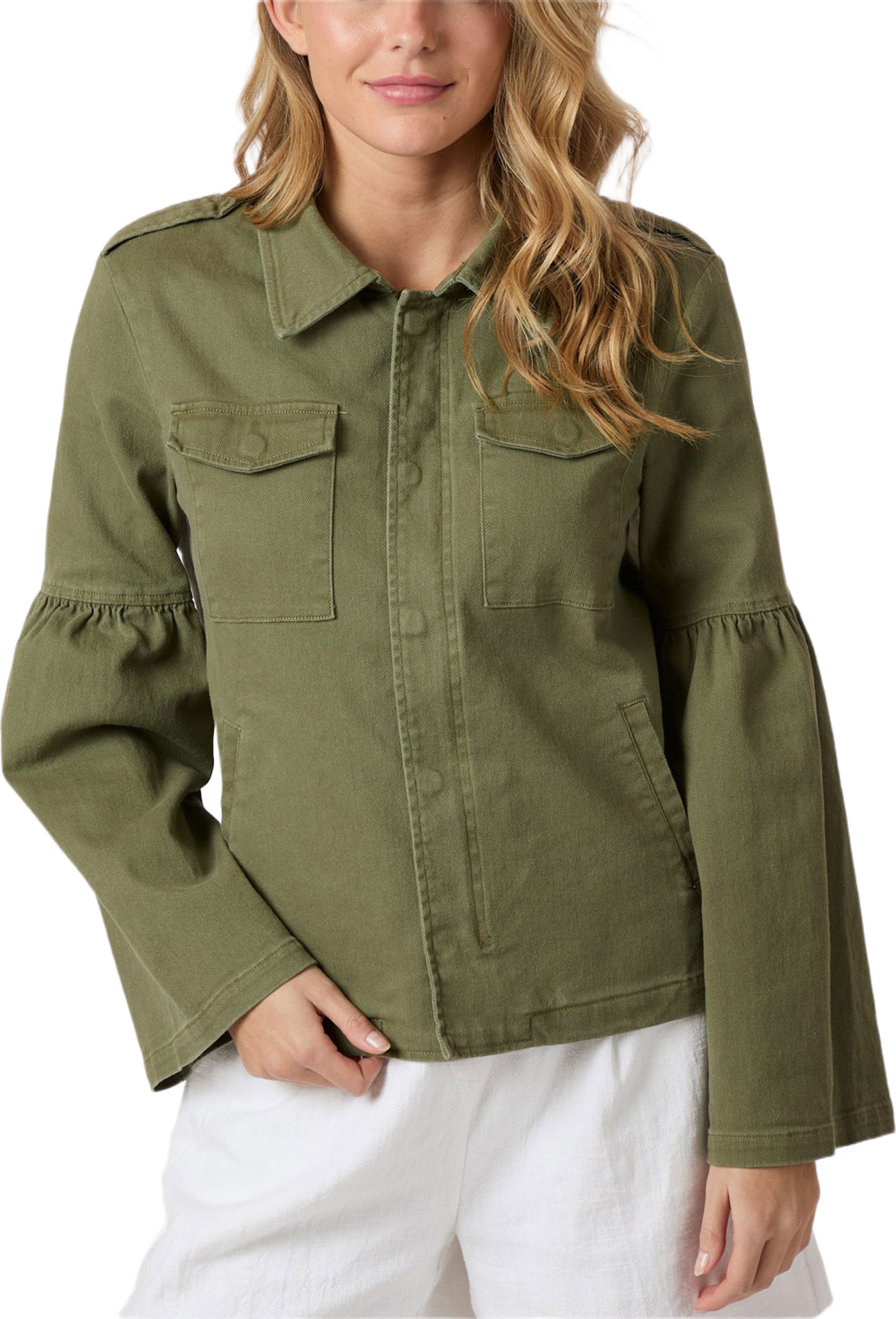 Jaynor Jacket, från Neo Noir, i färgen Army. Klicka för att öppna bilden i stort format