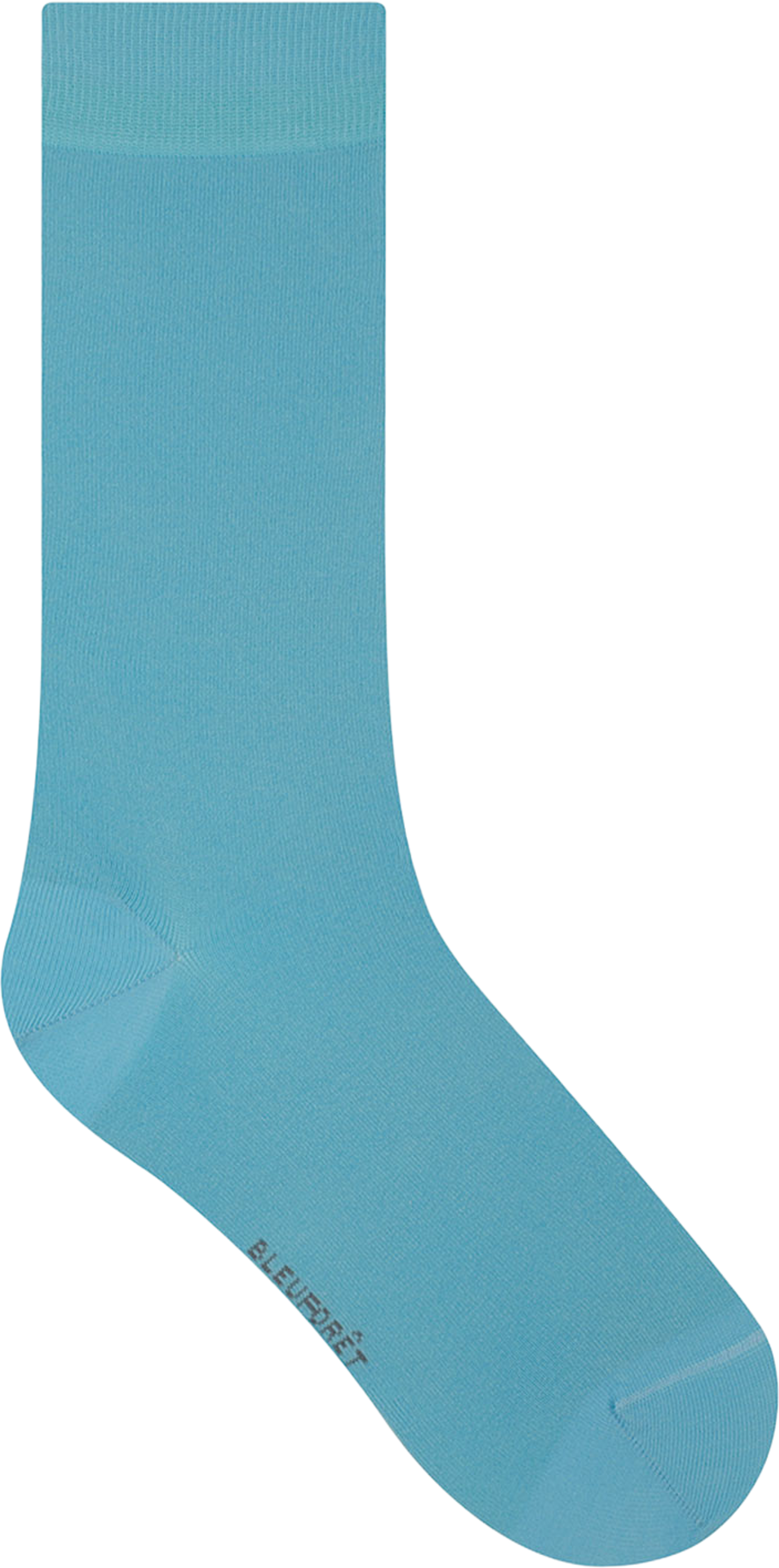 Socka, egyptisk bomull, från BleuForêt, i färgen Turquoise. Klicka för att öppna bilden i stort format