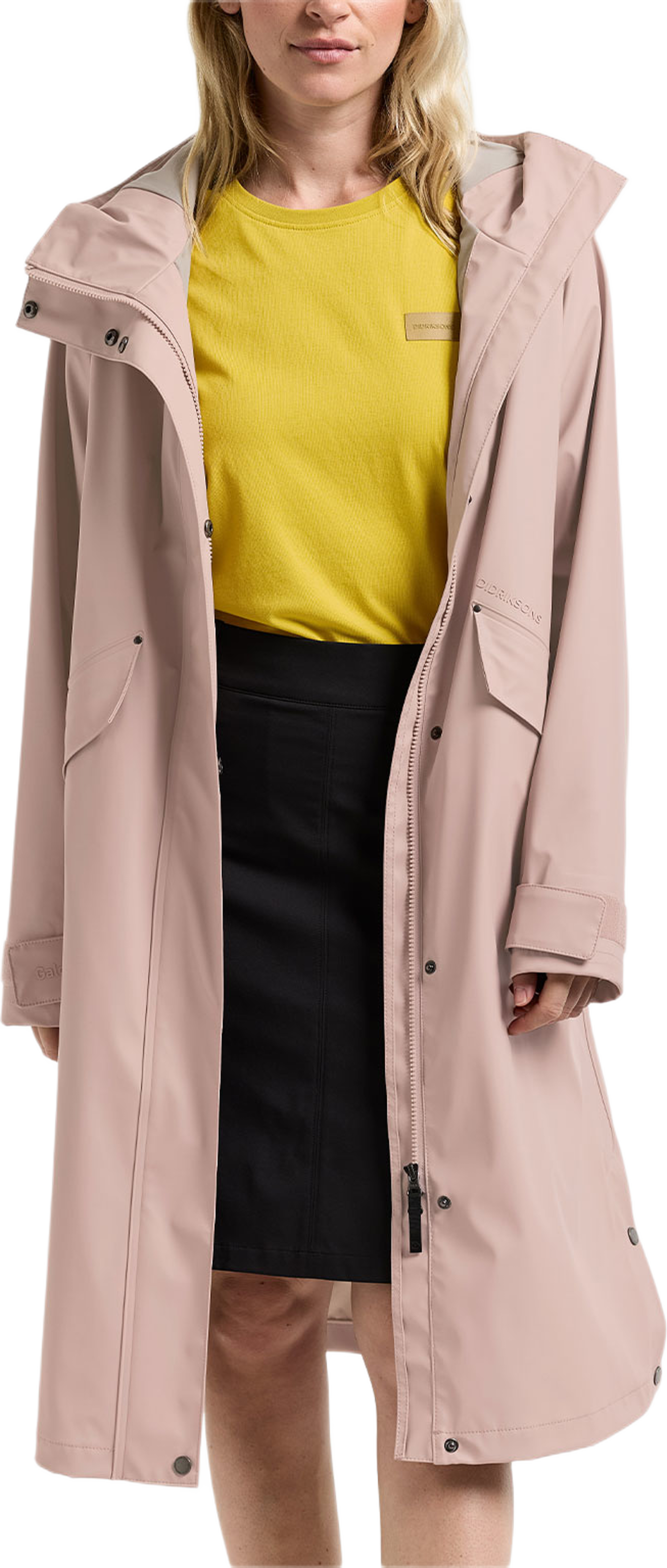 Melinda Parka, från Didriksons, i färgen Vintage Pink. Klicka för att öppna bilden i stort format