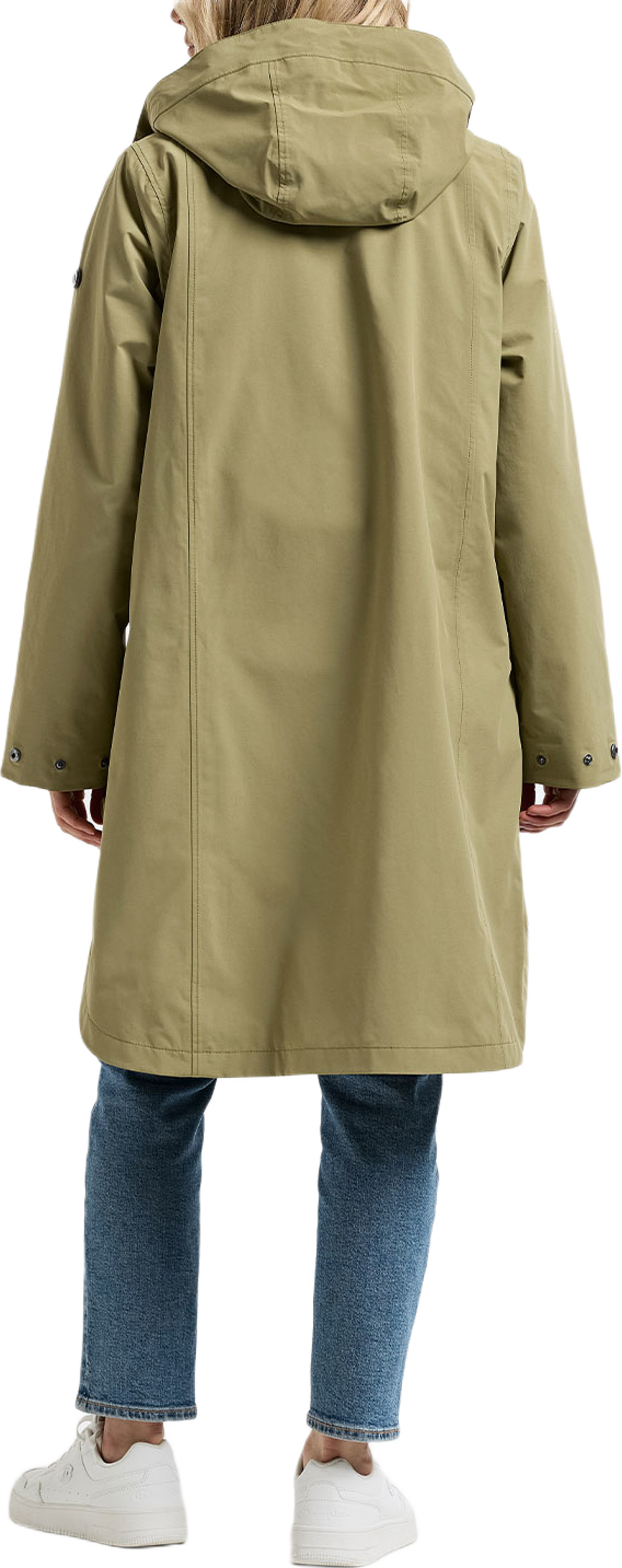 Adria Parka, från Didriksons, i färgen Olive Green. Klicka för att öppna bilden i stort format