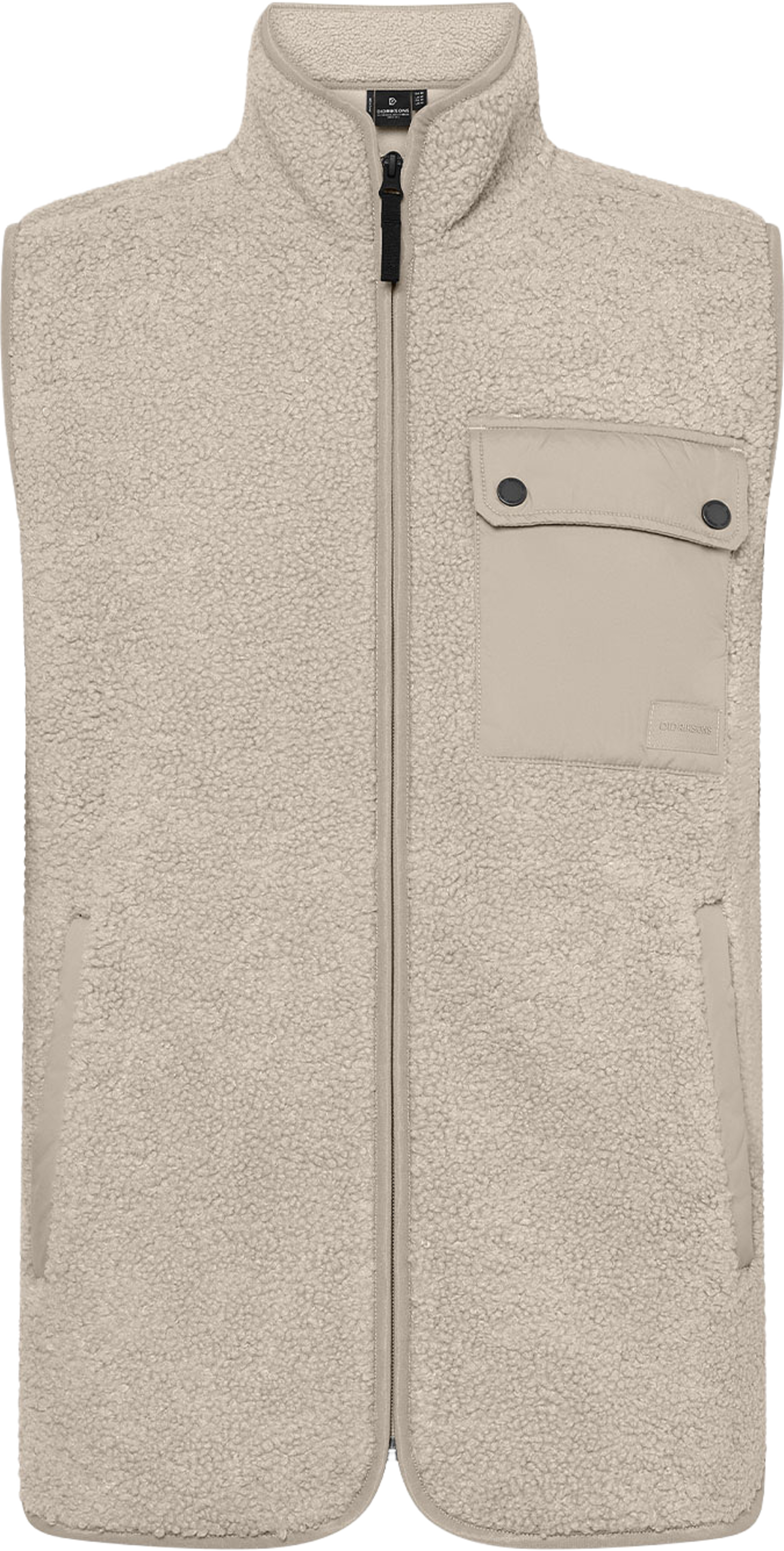 Rasmus Vest, från Didriksons, i färgen Clay Beige. Klicka för att öppna bilden i stort format