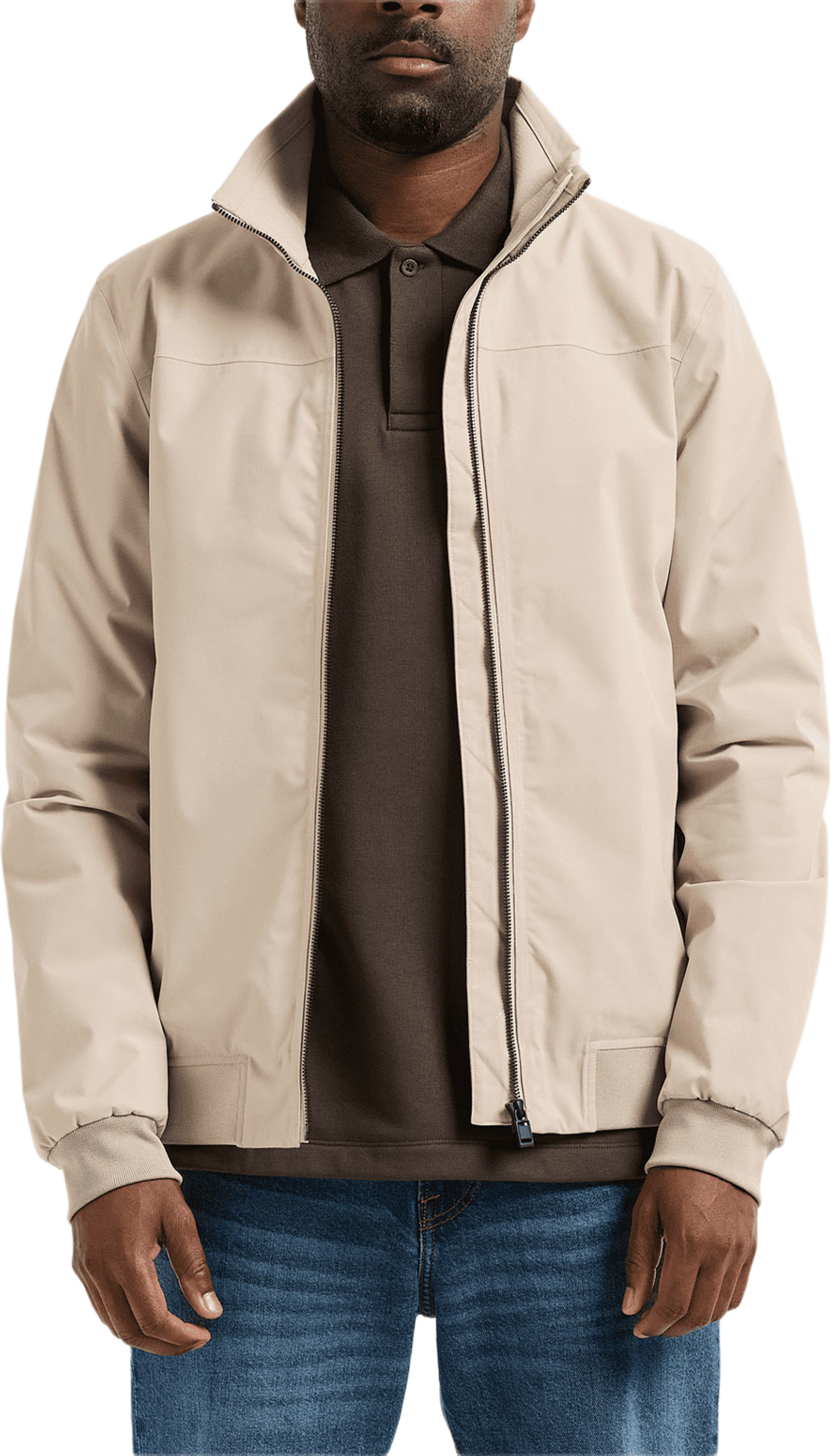 Alvin Jacket, från Didriksons, i färgen Clay Beige. Klicka för att öppna bilden i stort format