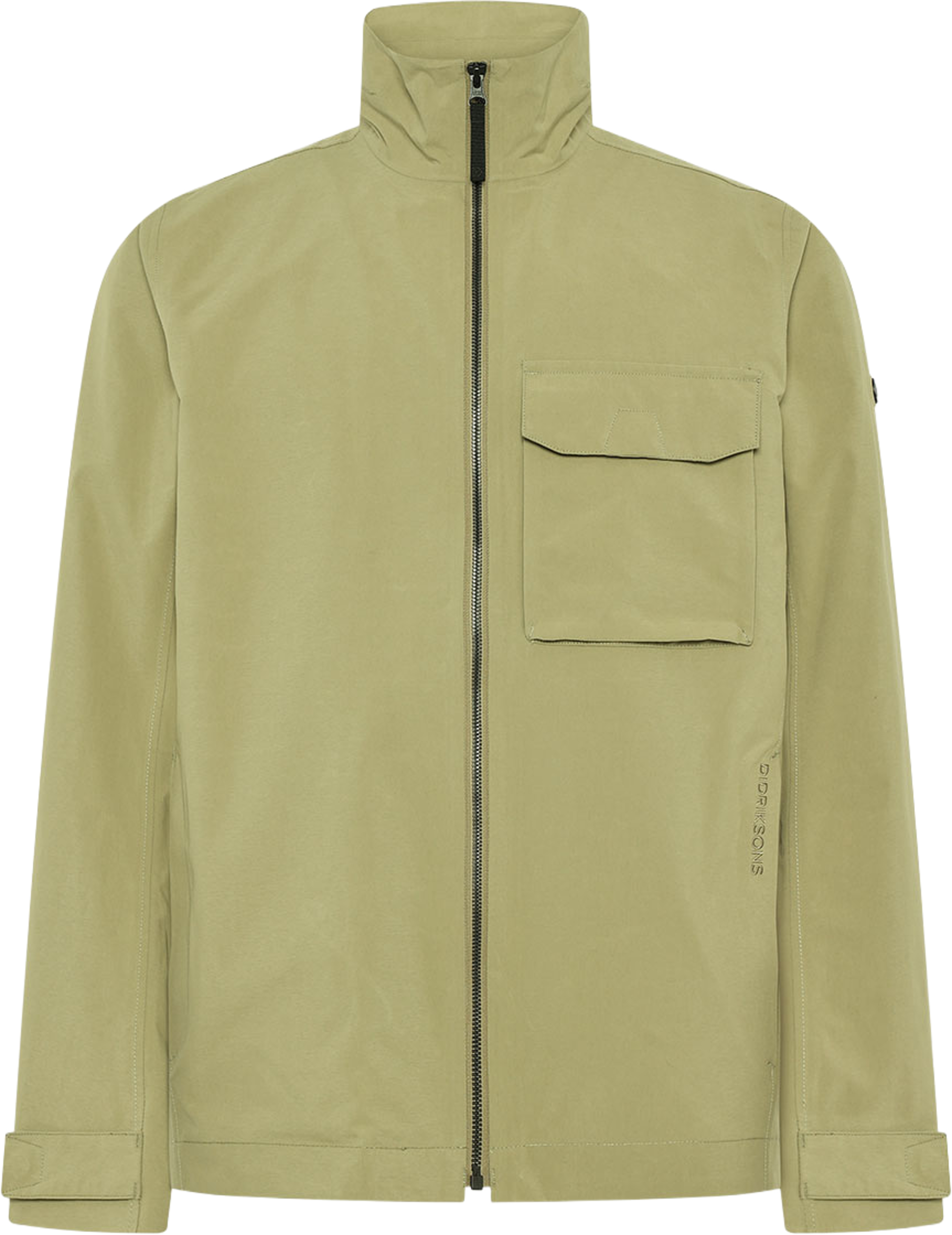 Tyler Jacket, från Didriksons, i färgen Olive Green. Klicka för att öppna bilden i stort format