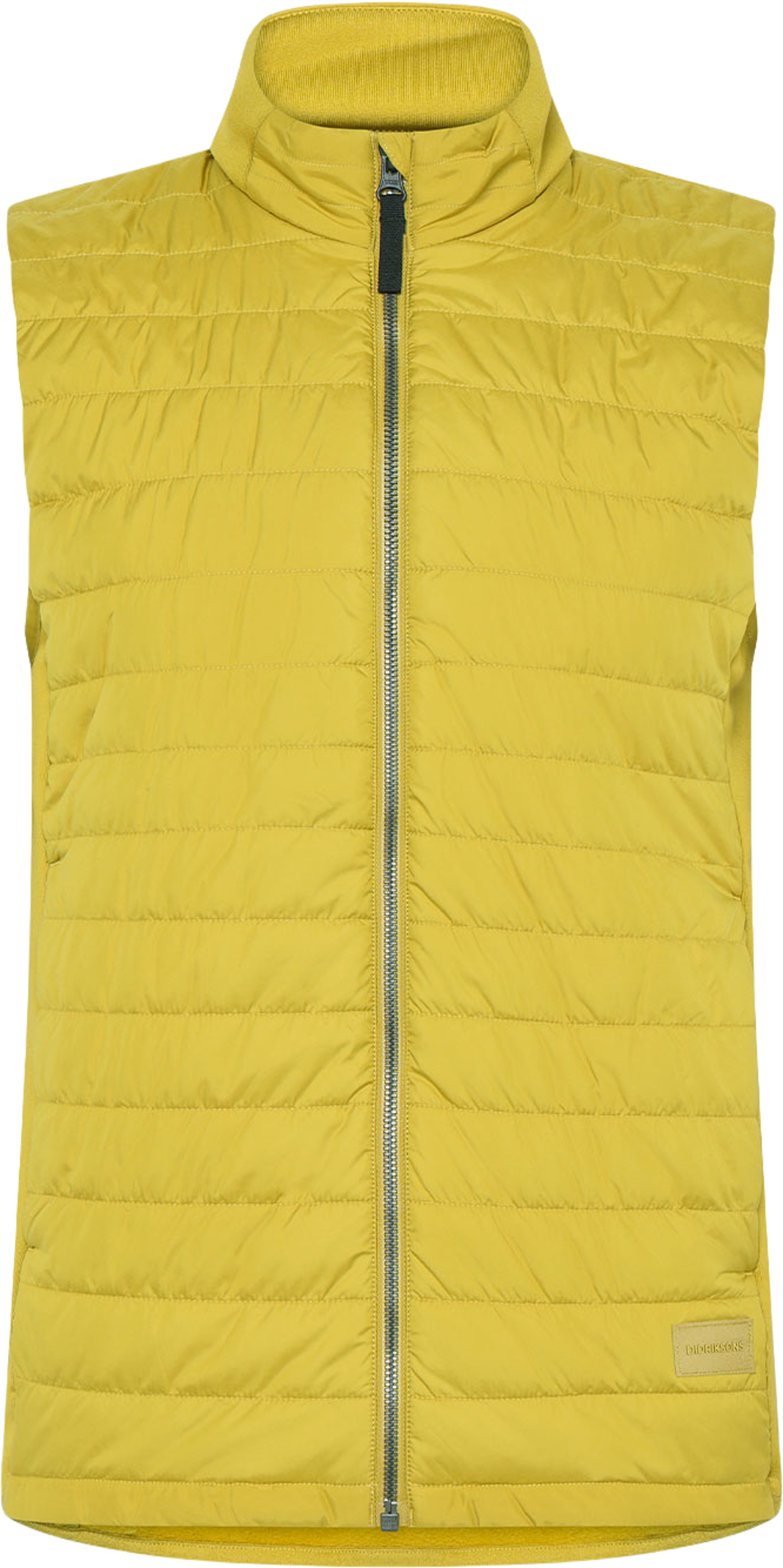 Ubbe Vest, från Didriksons, i färgen Yellow Pollen. Klicka för att öppna bilden i stort format