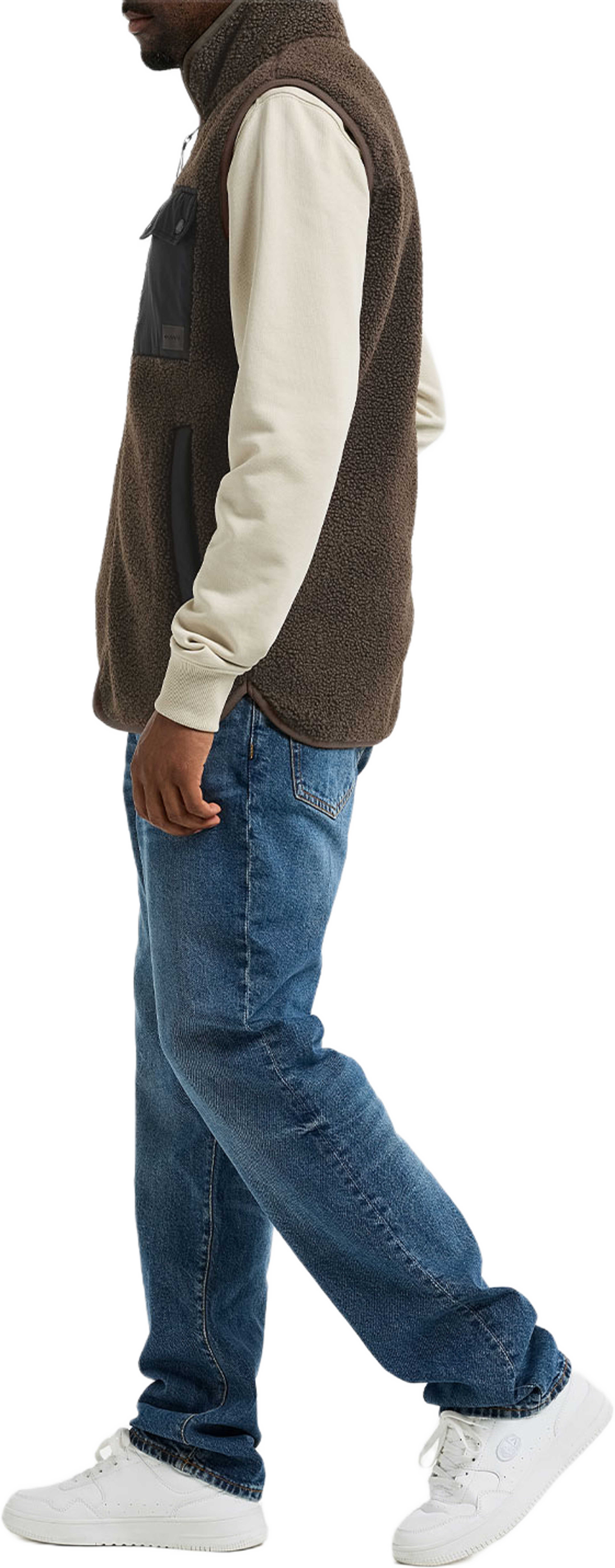 Rasmus Vest, från Didriksons, i färgen Dark Mocha. Klicka för att öppna bilden i stort format