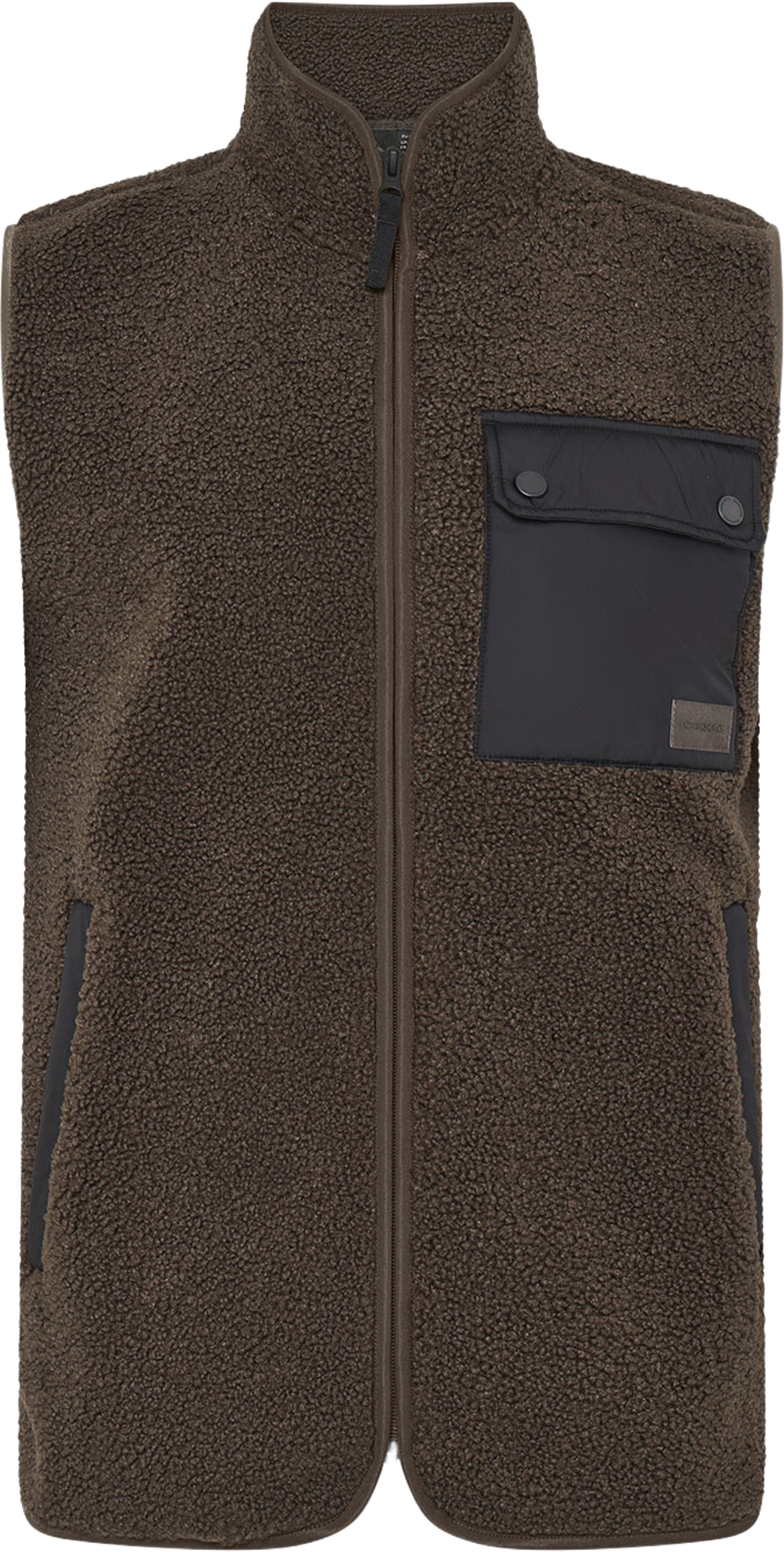 Rasmus Vest, från Didriksons, i färgen Dark Mocha. Klicka för att öppna bilden i stort format