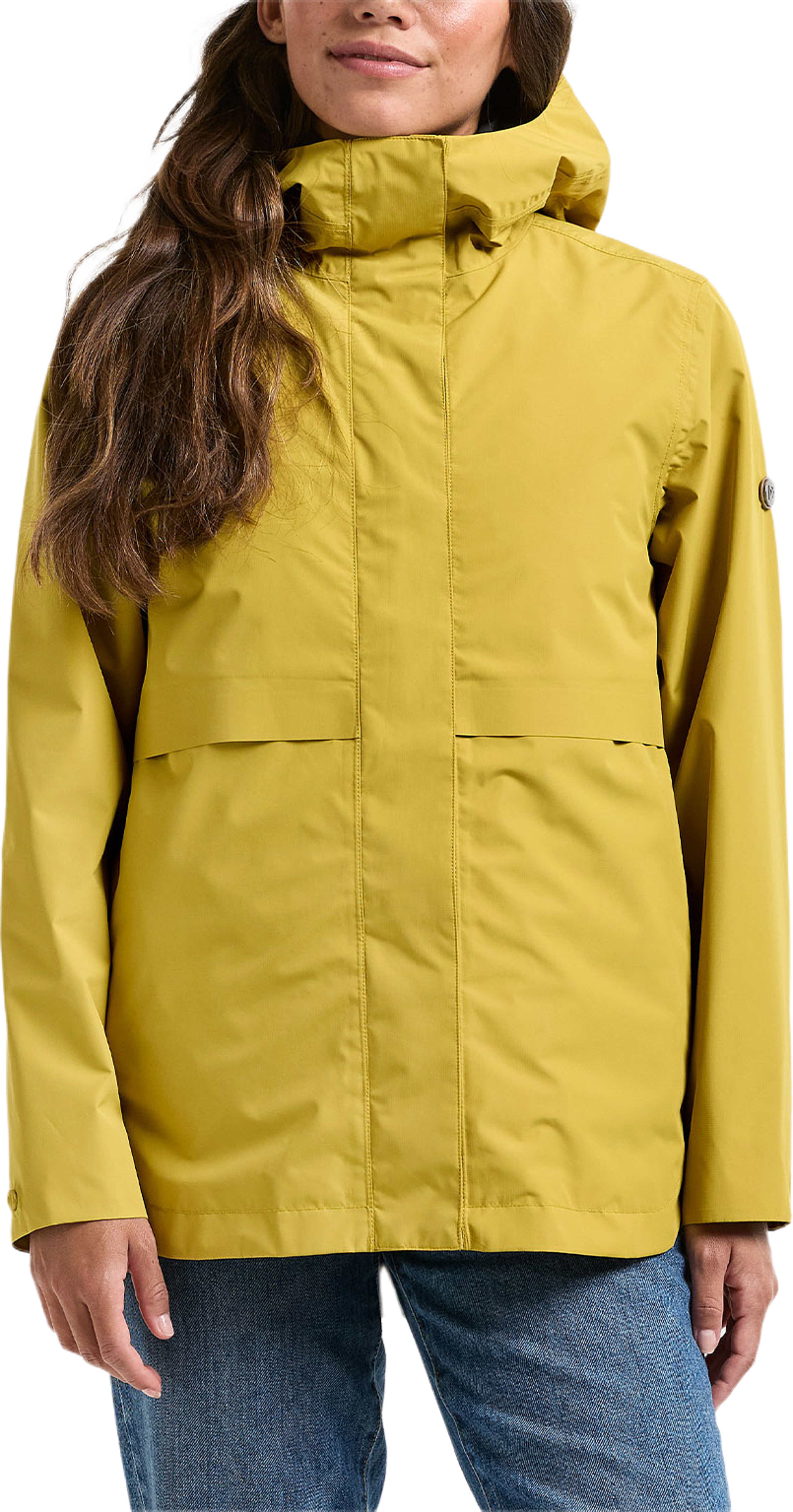 Elsa Jacket, från Didriksons, i färgen Yellow Pollen. Klicka för att öppna bilden i stort format