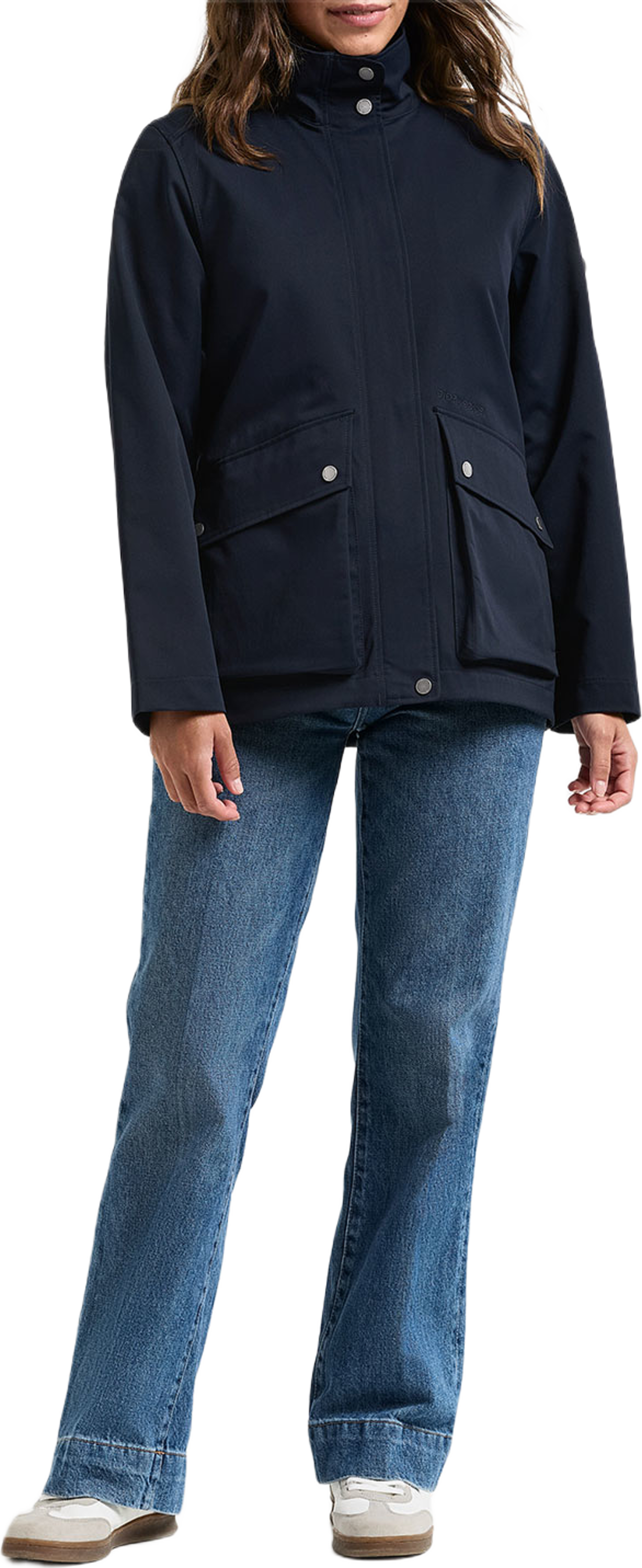 Viola Jacket, från Didriksons, i färgen Dark Night Blue. Klicka för att öppna bilden i stort format