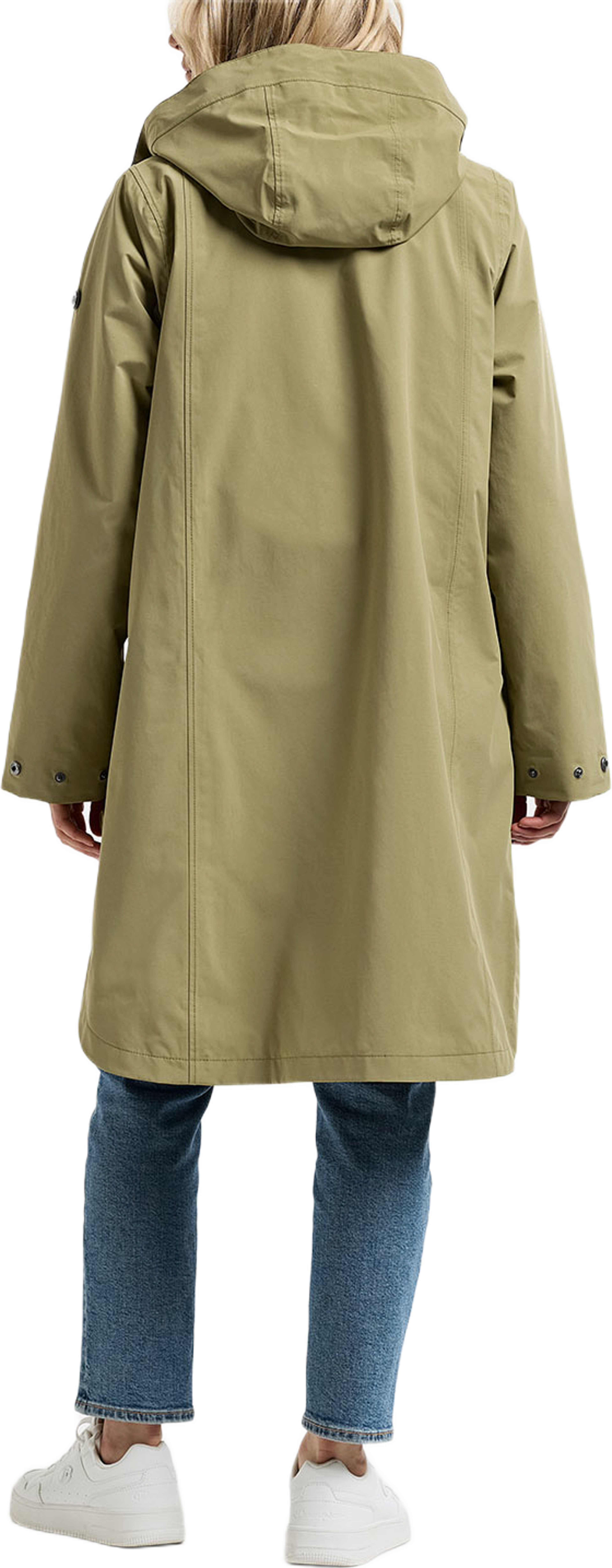 Noah Parka ls, från Didriksons, i färgen Olive Green. Klicka för att öppna bilden i stort format