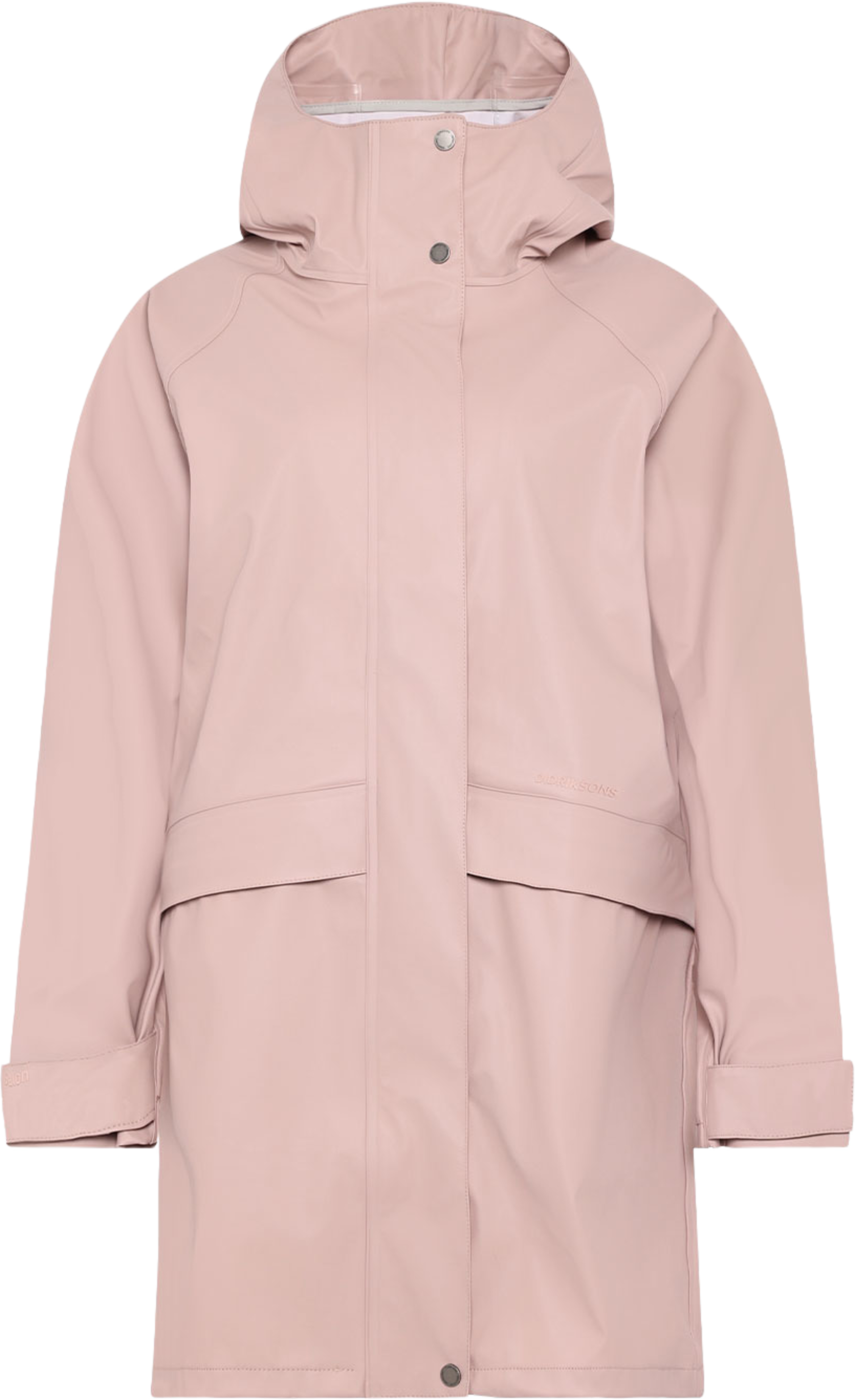 Elly Parka, från Didriksons, i färgen Vintage Pink. Klicka för att öppna bilden i stort format