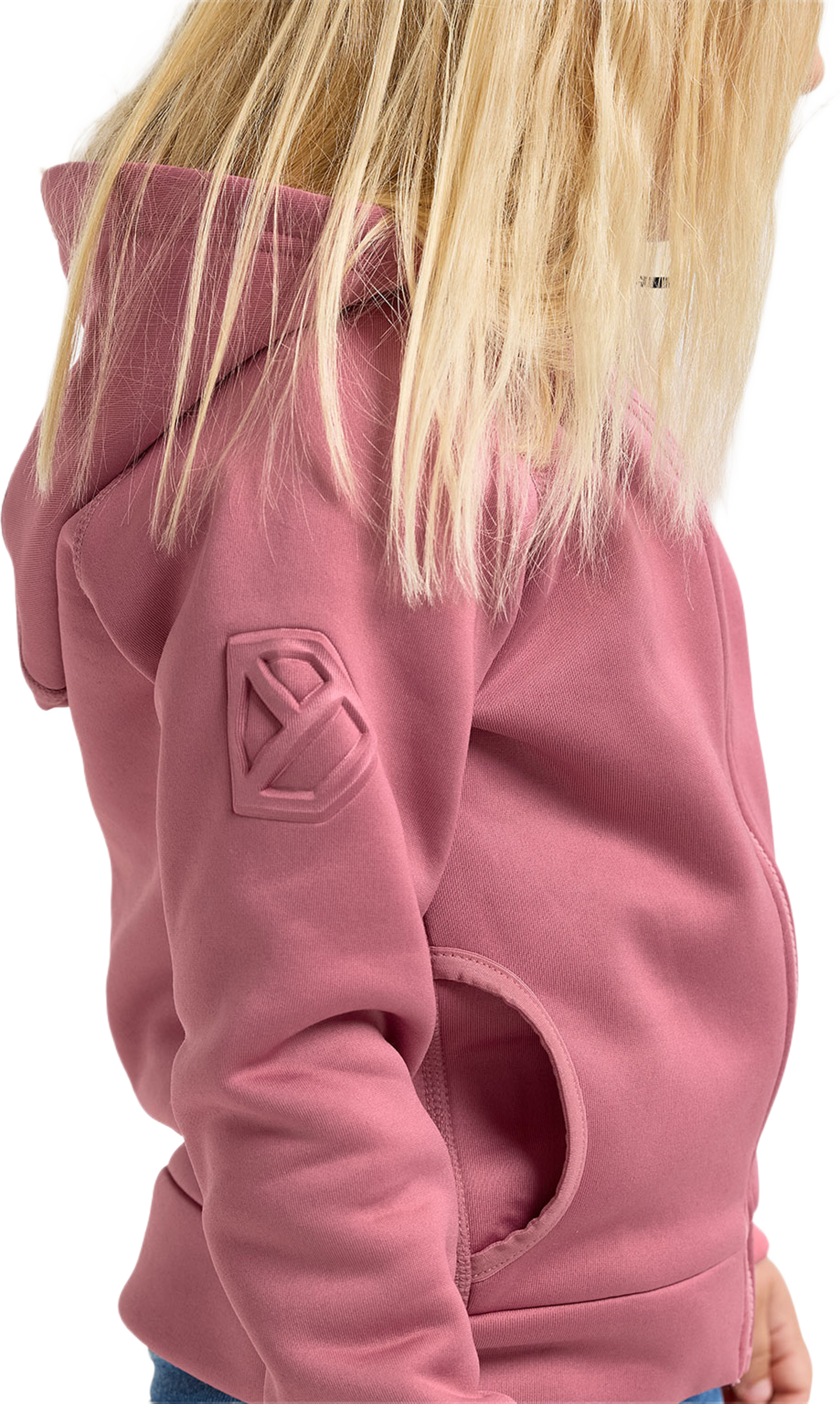 Siljan Fullzip, från Didriksons, i färgen Heather Pink. Klicka för att öppna bilden i stort format