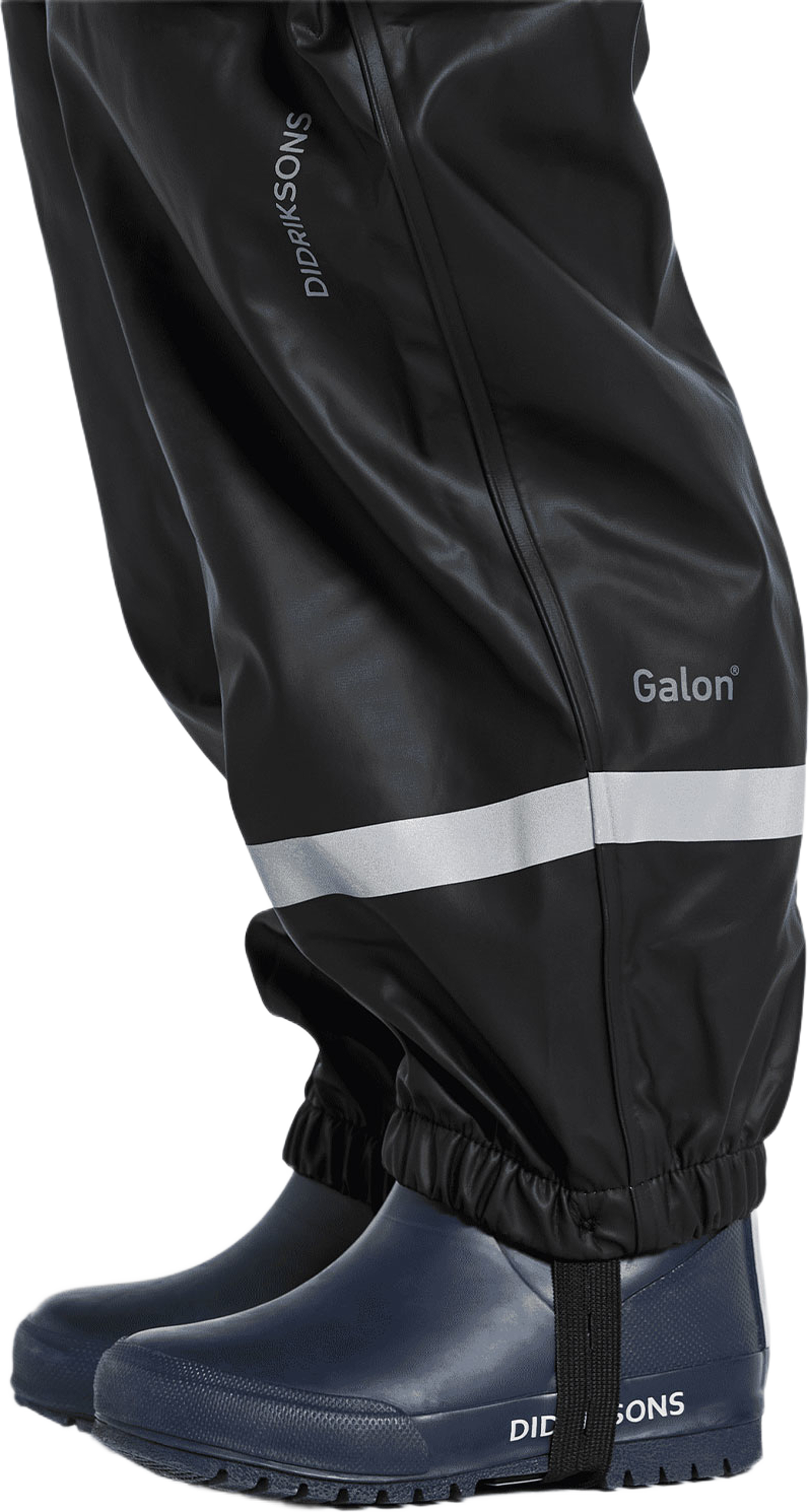 Plaskeman Pants, från Didriksons, i färgen Black. Klicka för att öppna bilden i stort format