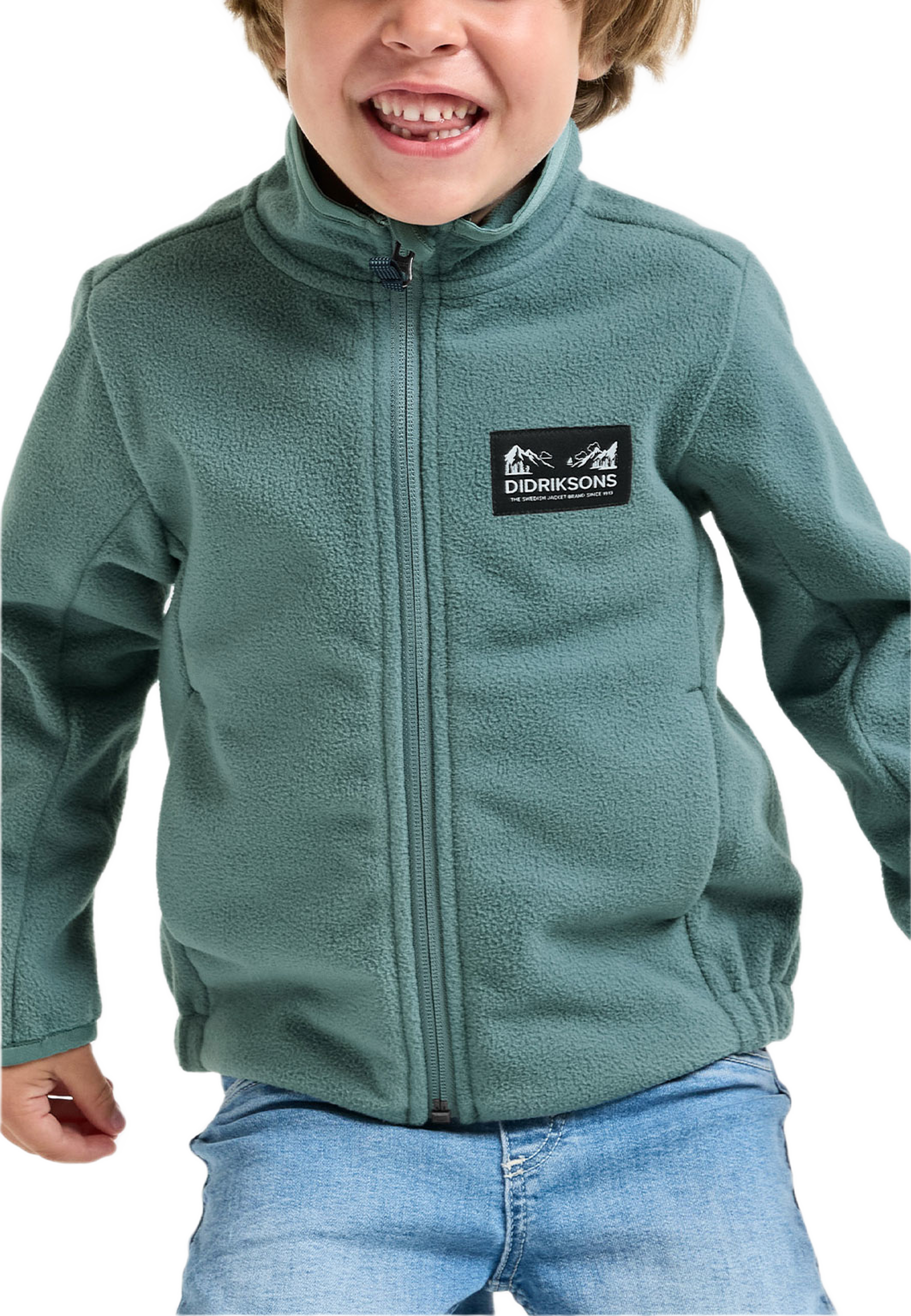 Muskot Jacket, från Didriksons, i färgen Factory Blue. Klicka för att öppna bilden i stort format