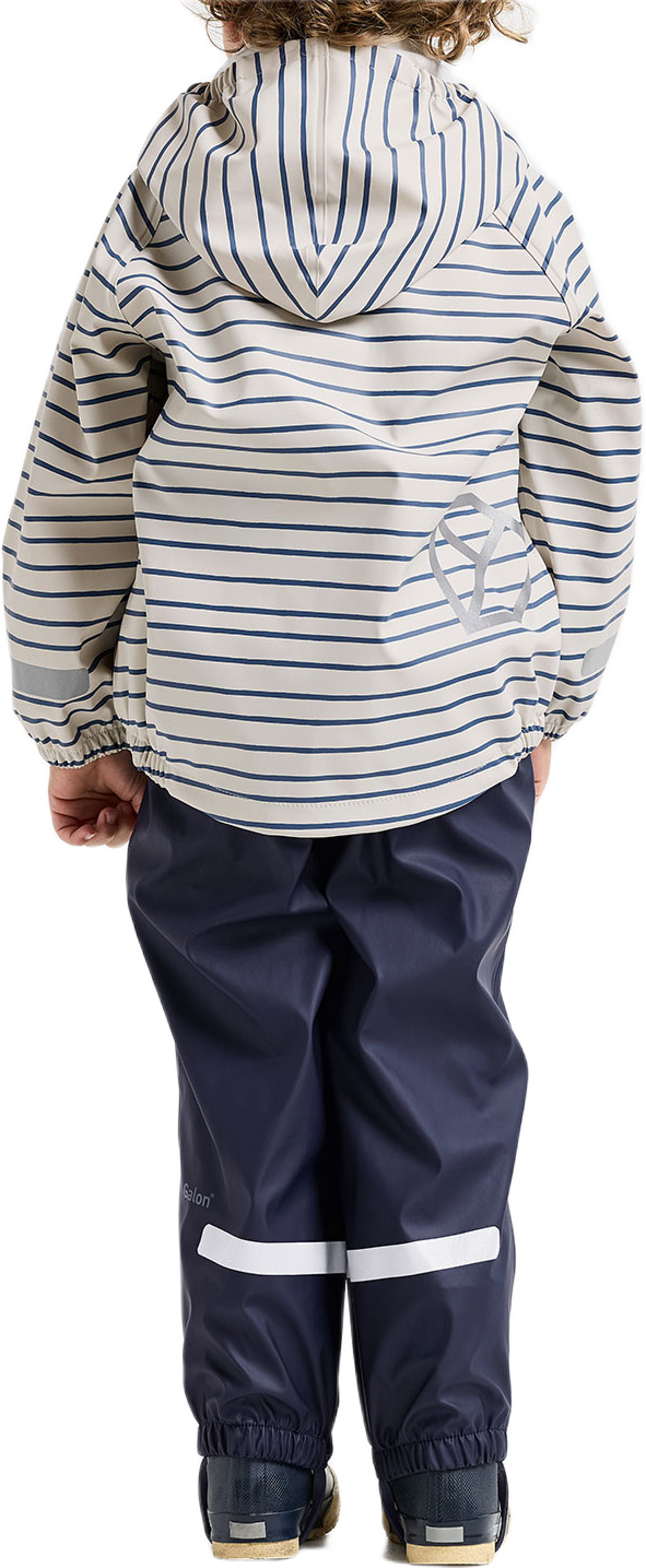 Slaskeman Printed Set, från Didriksons, i färgen Le Rand Blue. Klicka för att öppna bilden i stort format