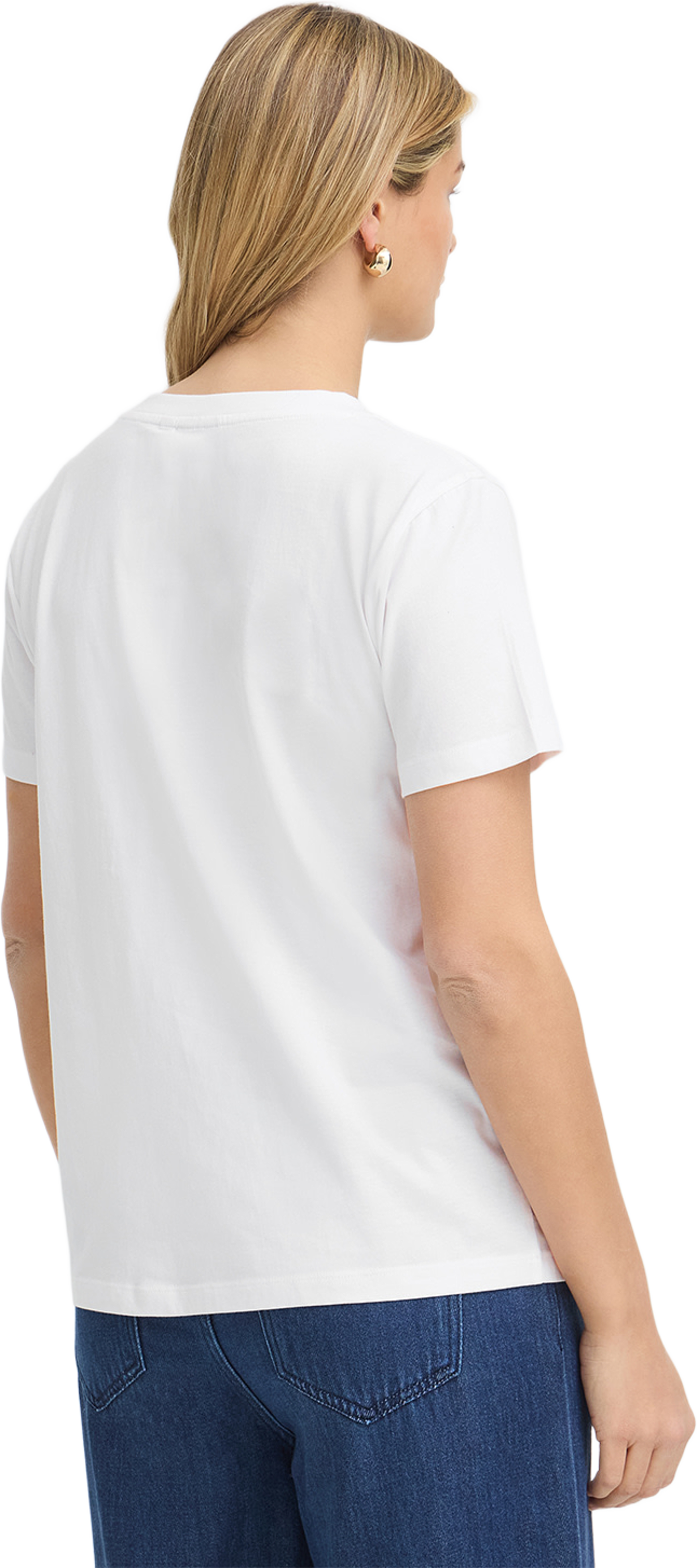 FRZARY TEE 1 T-shirt, från Fransa, i färgen White W. Tobacco Gold Foil. Klicka för att öppna bilden i stort format