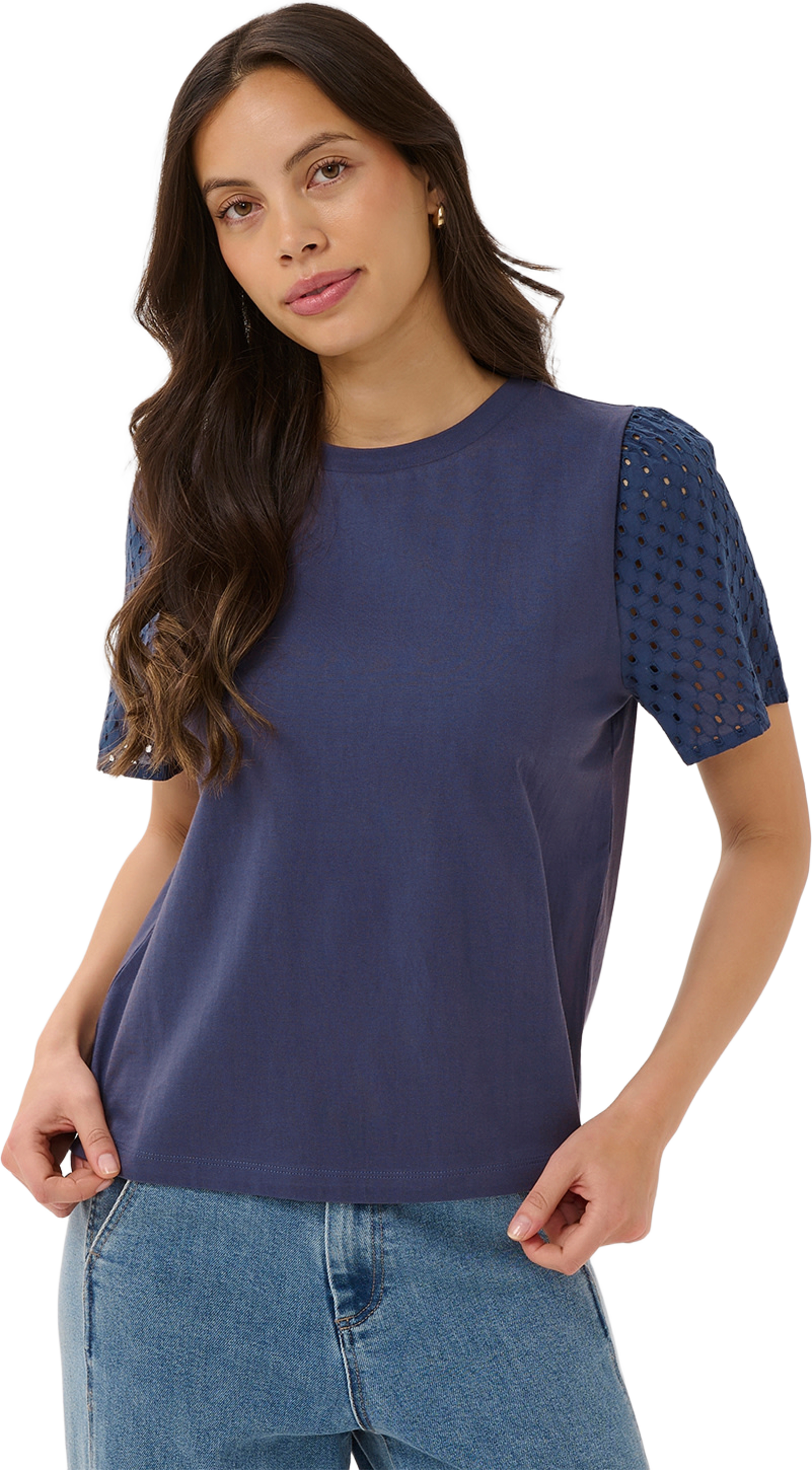 Plua Blouse, från Saint Tropez, i färgen Ombre Blue. Klicka för att öppna bilden i stort format