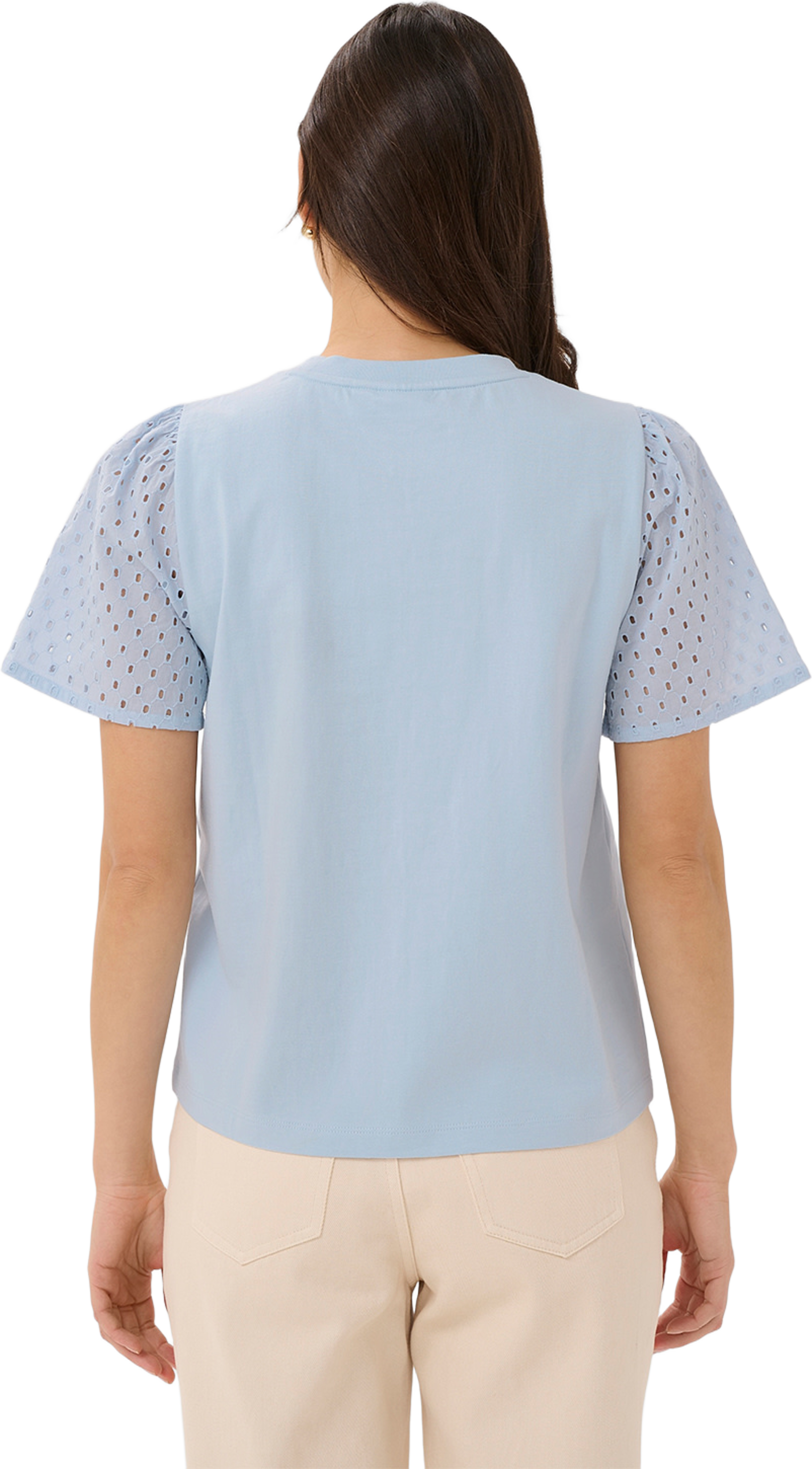 Plua Blouse, från Saint Tropez, i färgen Skyway. Klicka för att öppna bilden i stort format