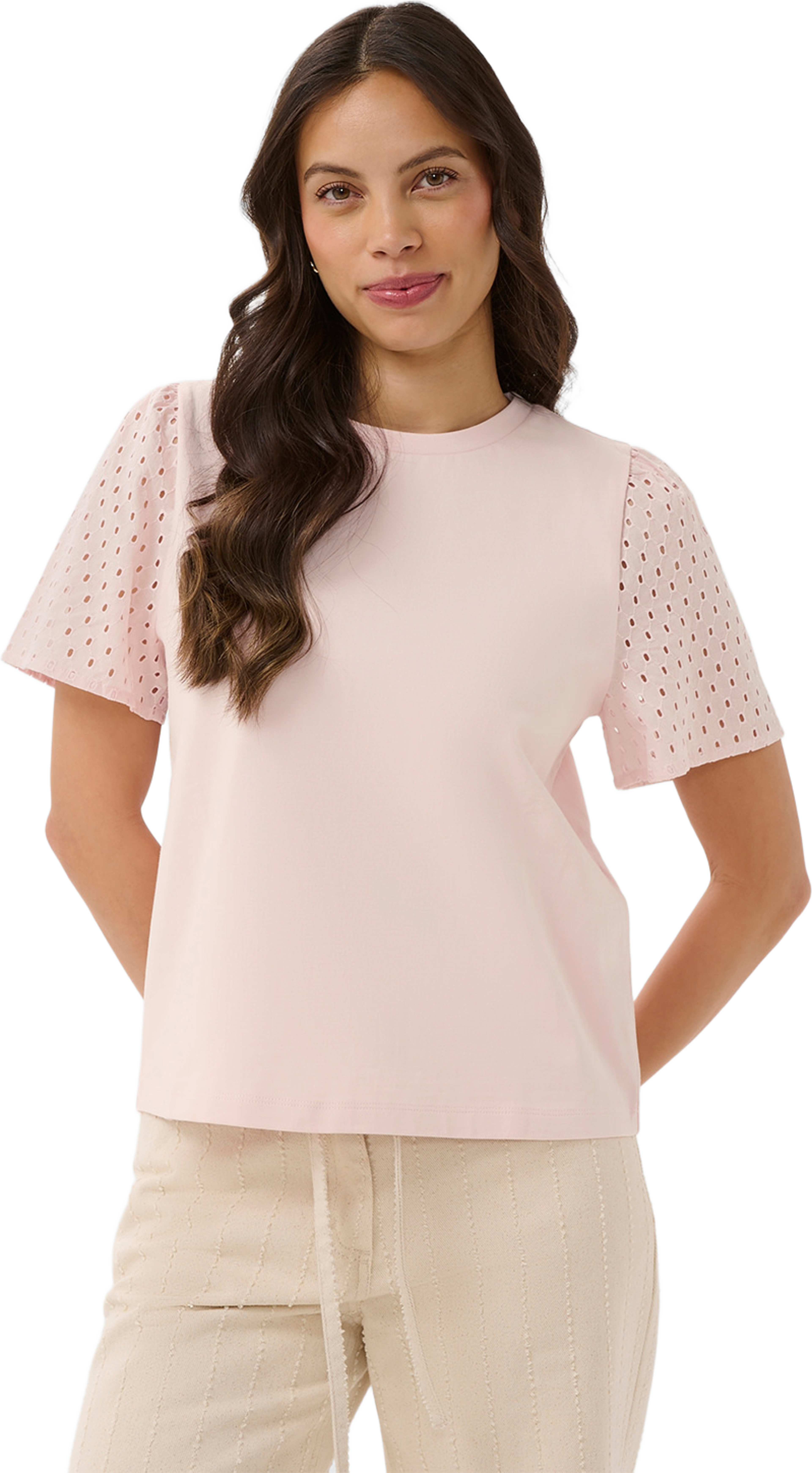 Plua Blouse, från Saint Tropez, i färgen Chalk Pink. Klicka för att öppna bilden i stort format