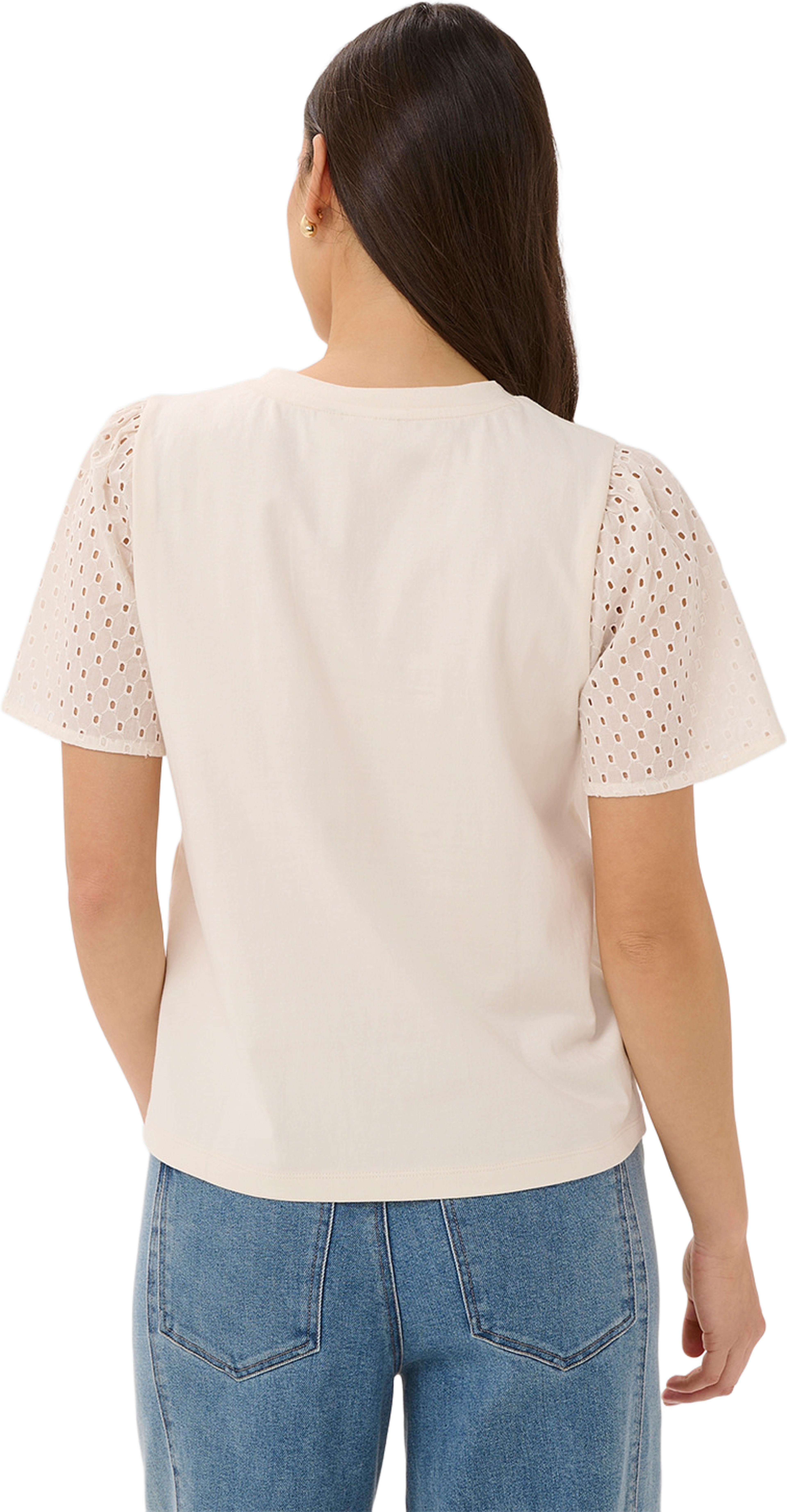 Plua Blouse, från Saint Tropez, i färgen Ice. Klicka för att öppna bilden i stort format