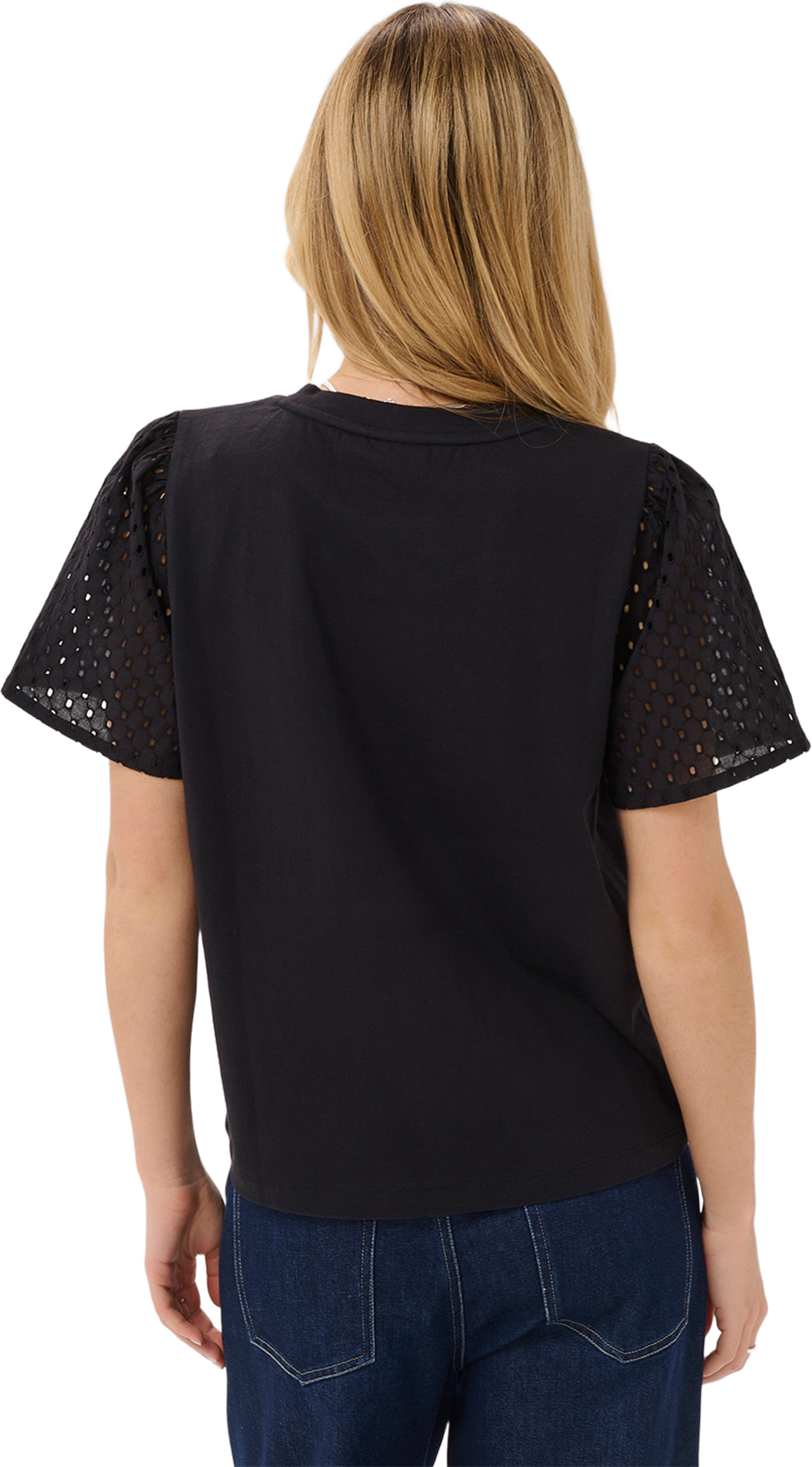 Plua Blouse, från Saint Tropez, i färgen Black. Klicka för att öppna bilden i stort format