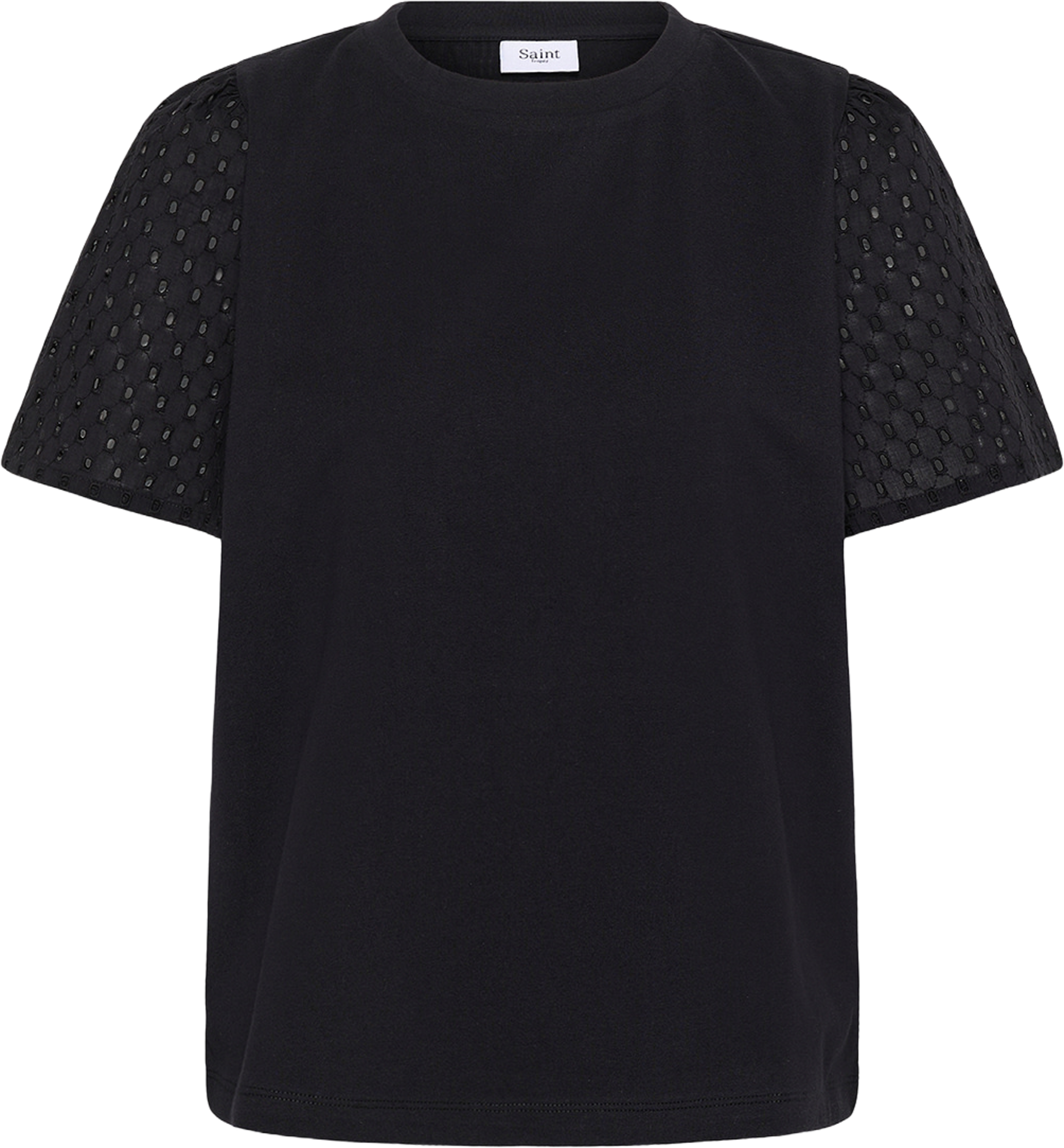 Plua Blouse, från Saint Tropez, i färgen Black. Klicka för att öppna bilden i stort format