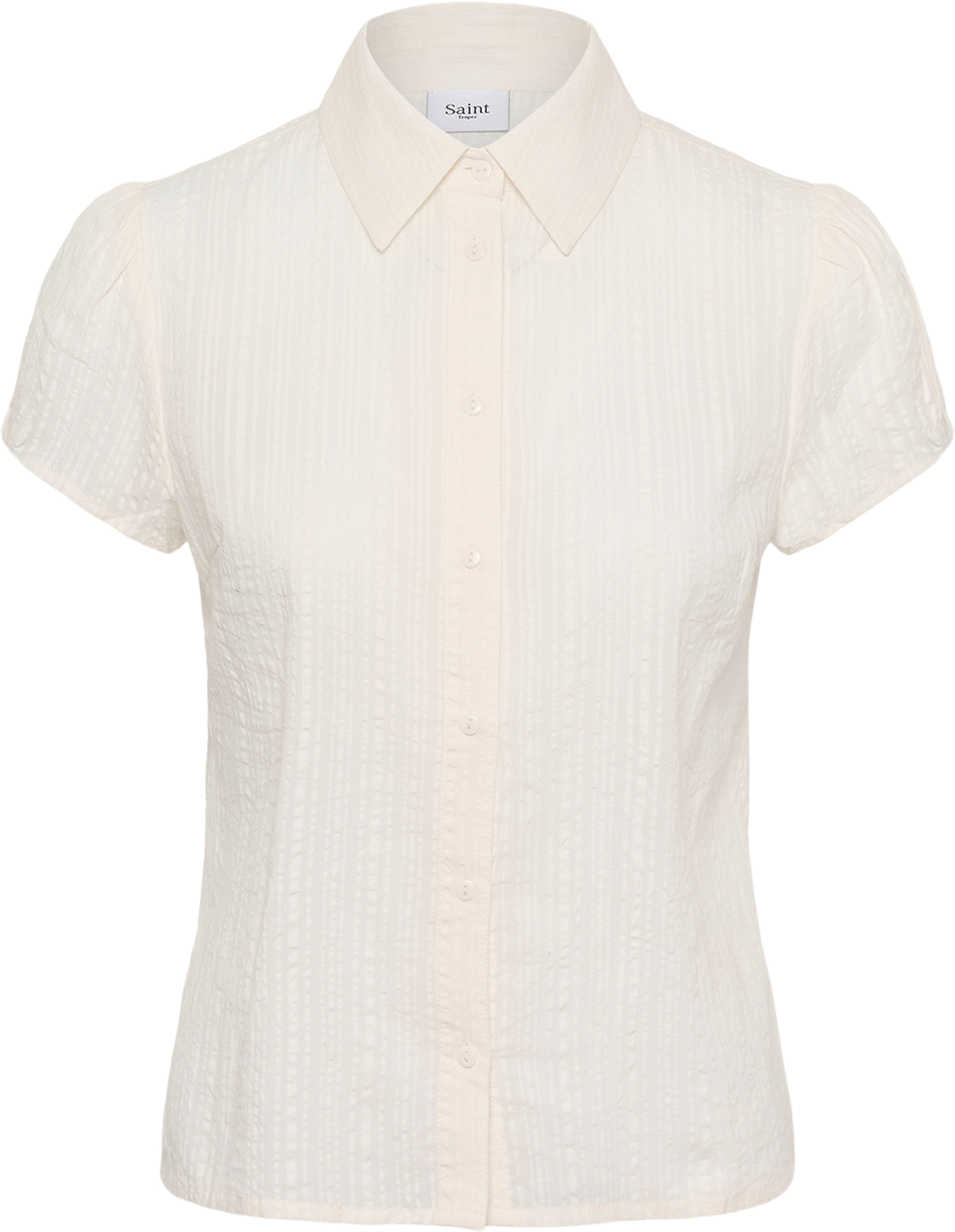 SabbeeSZ SS Shirt, från Saint Tropez, i färgen Ice. Klicka för att öppna bilden i stort format