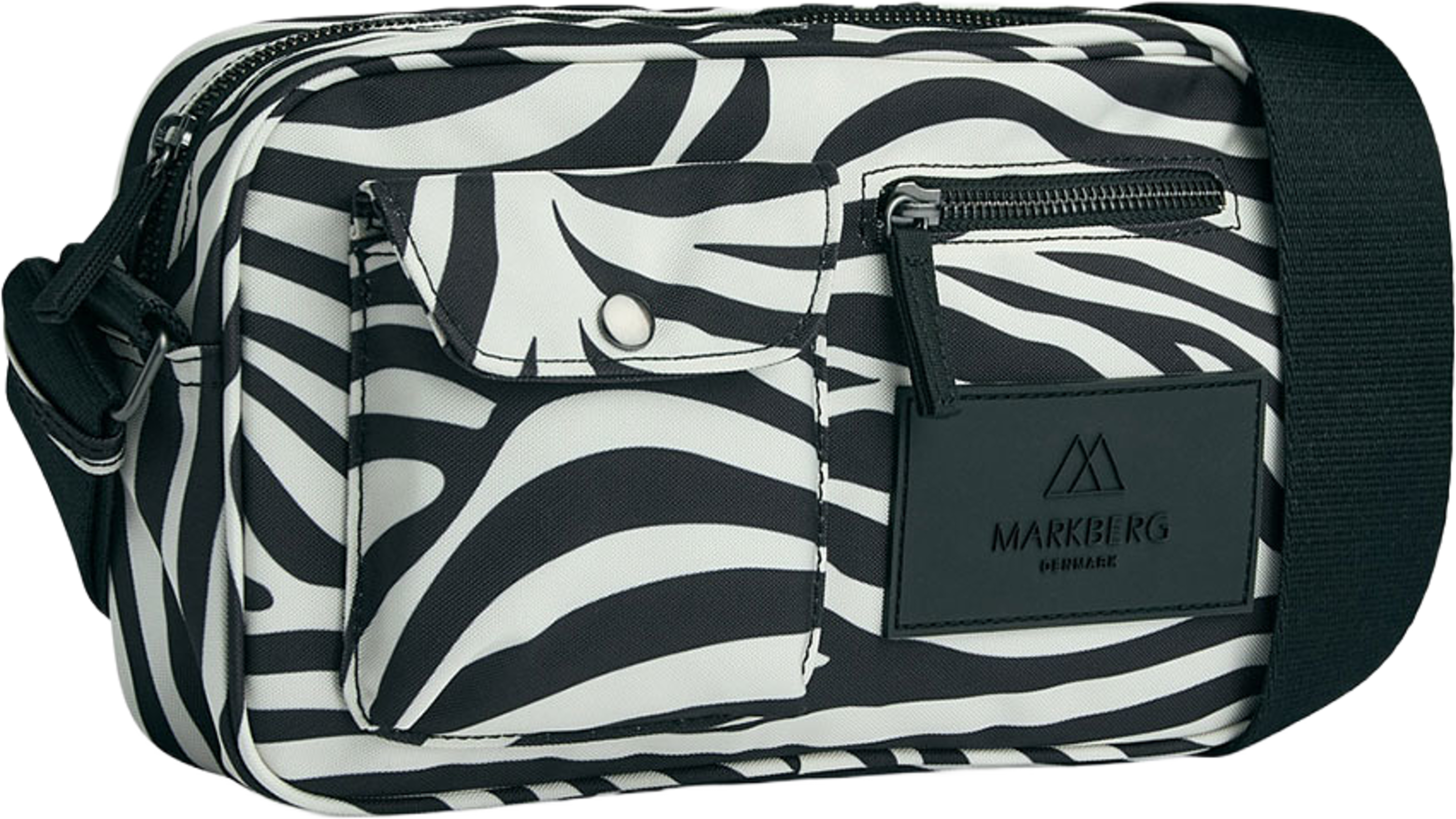 DarlaMBG Monochrome Bag, från Markberg, i färgen Zebra. Klicka för att öppna bilden i stort format