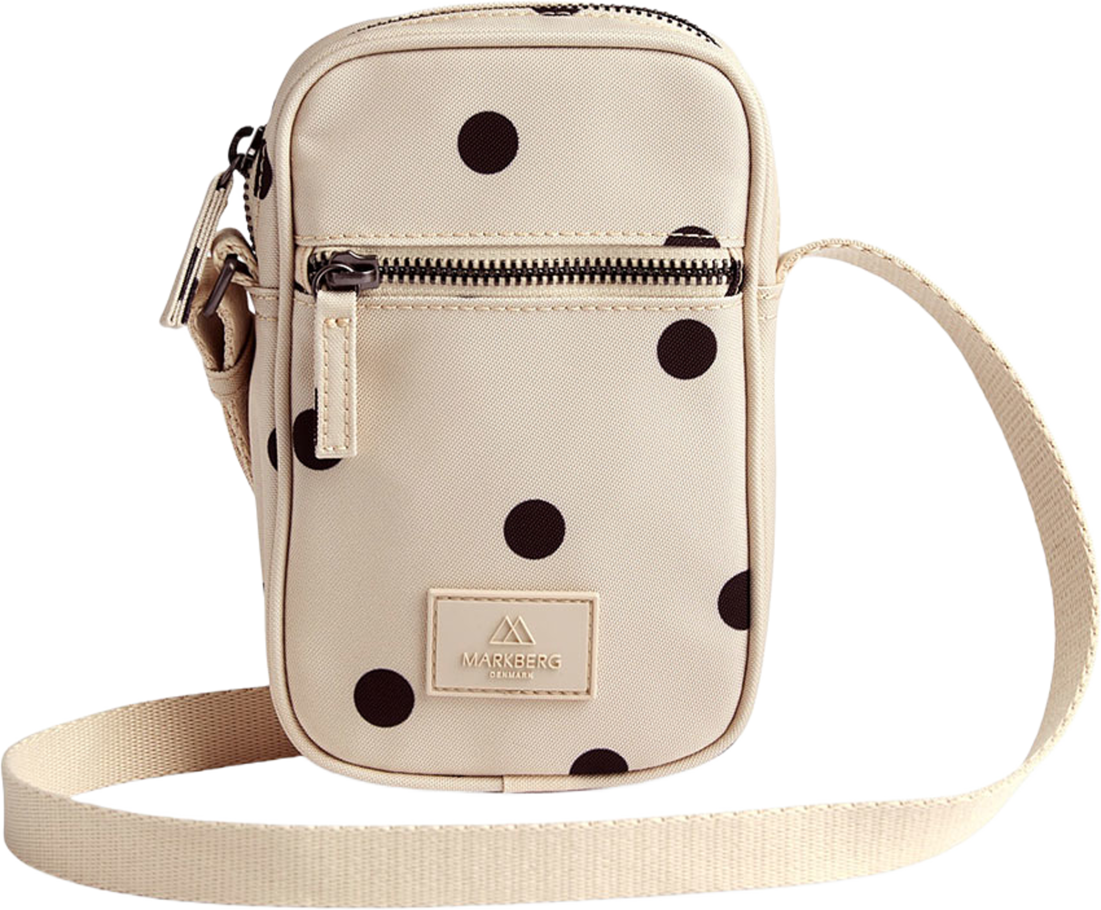 StateMBG Mini Cross Bag, från Markberg, i färgen Polka Dot, Creme. Klicka för att öppna bilden i stort format
