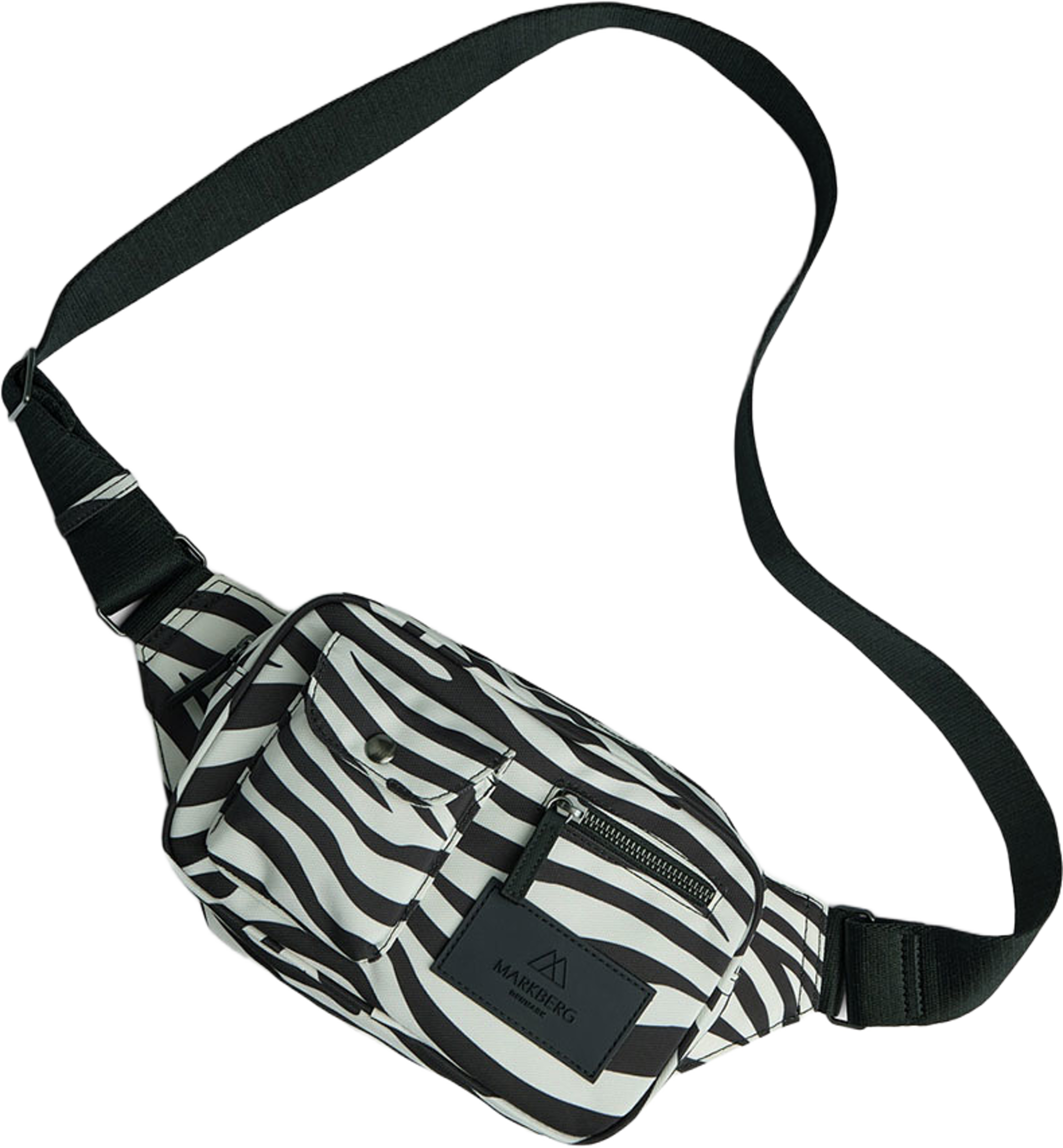 DarlaMBG Monochrome Bum Bag, från Markberg, i färgen Zebra. Klicka för att öppna bilden i stort format