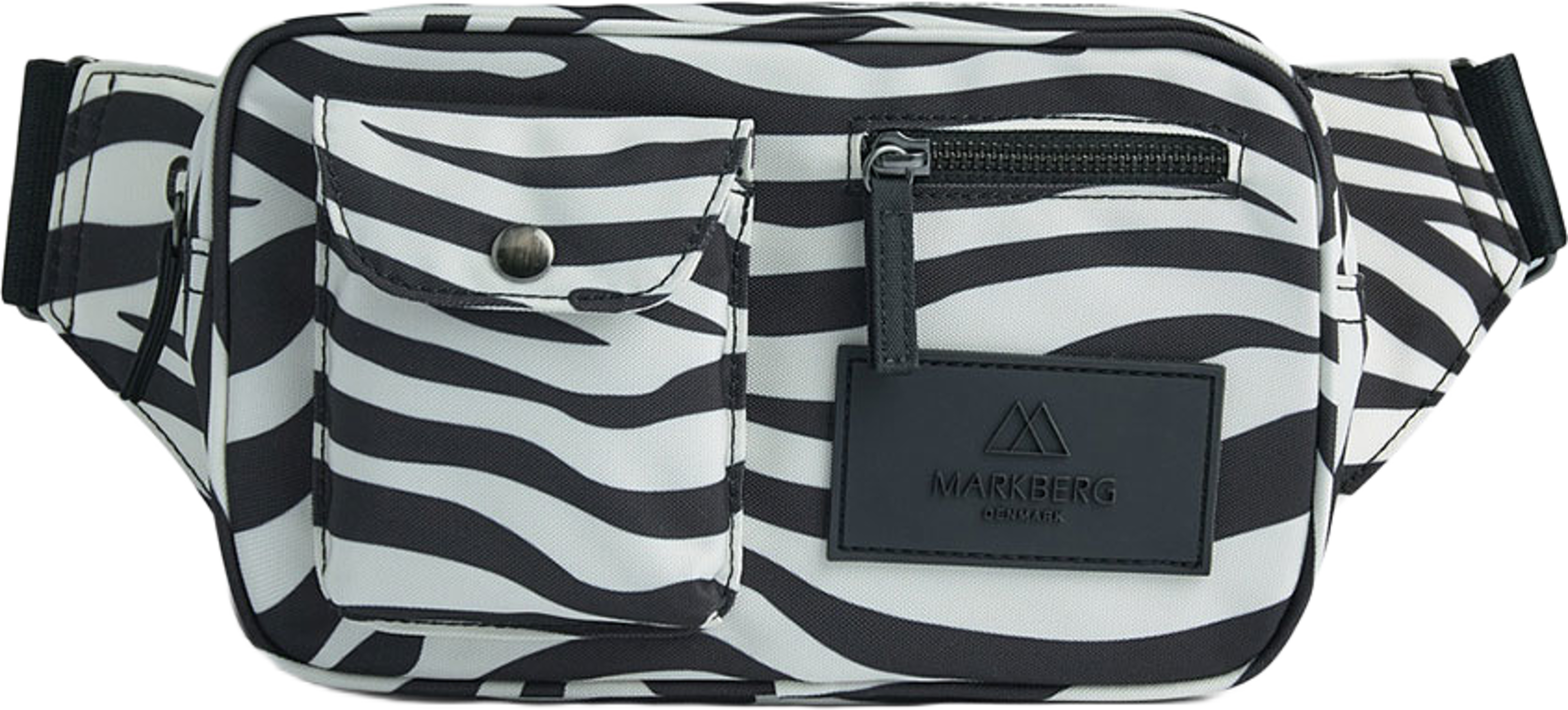 DarlaMBG Monochrome Bum Bag, från Markberg, i färgen Zebra. Klicka för att öppna bilden i stort format