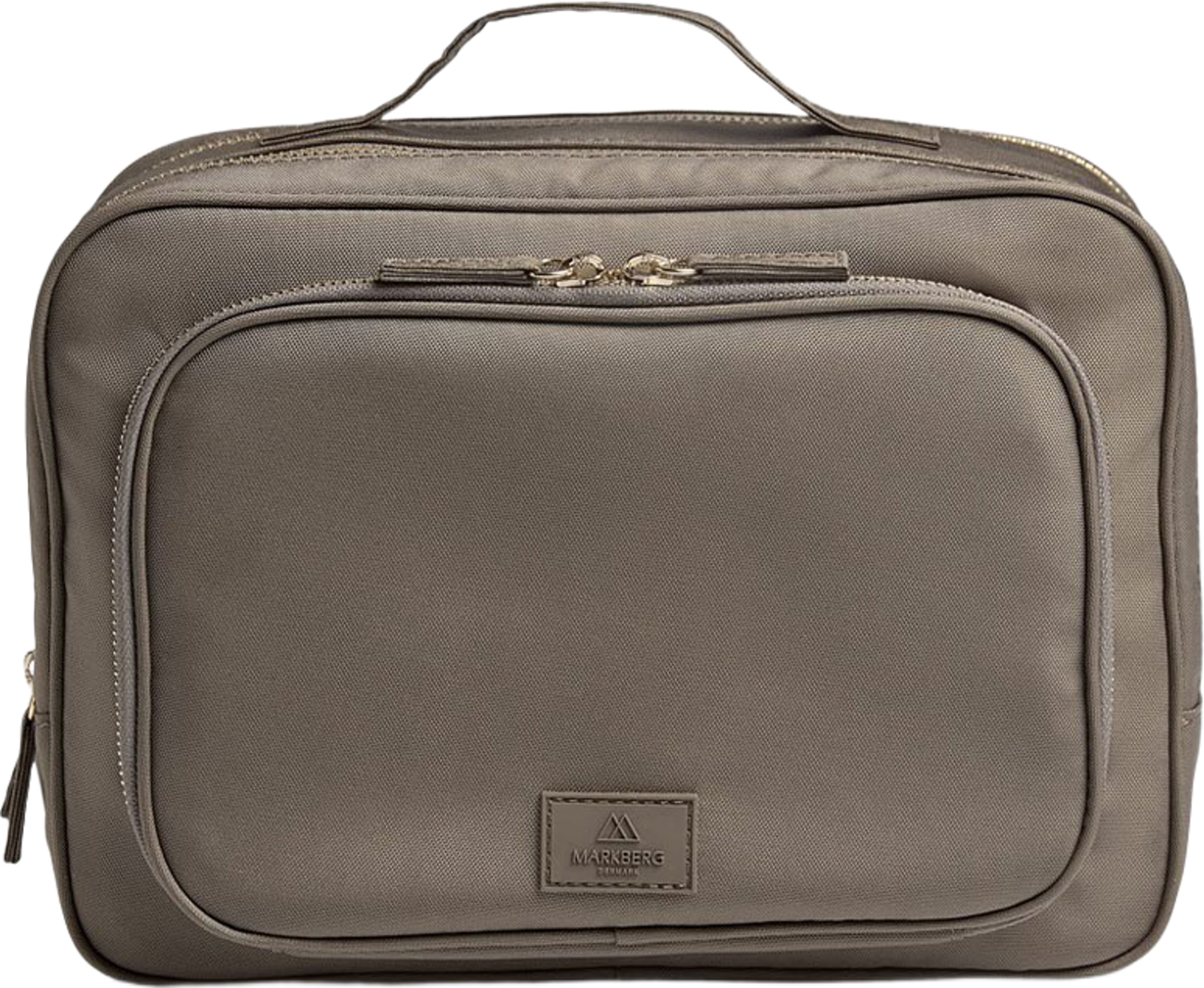 Guard Toiletry Bag Rec., från Markberg, i färgen Walnut W/Gold. Klicka för att öppna bilden i stort format