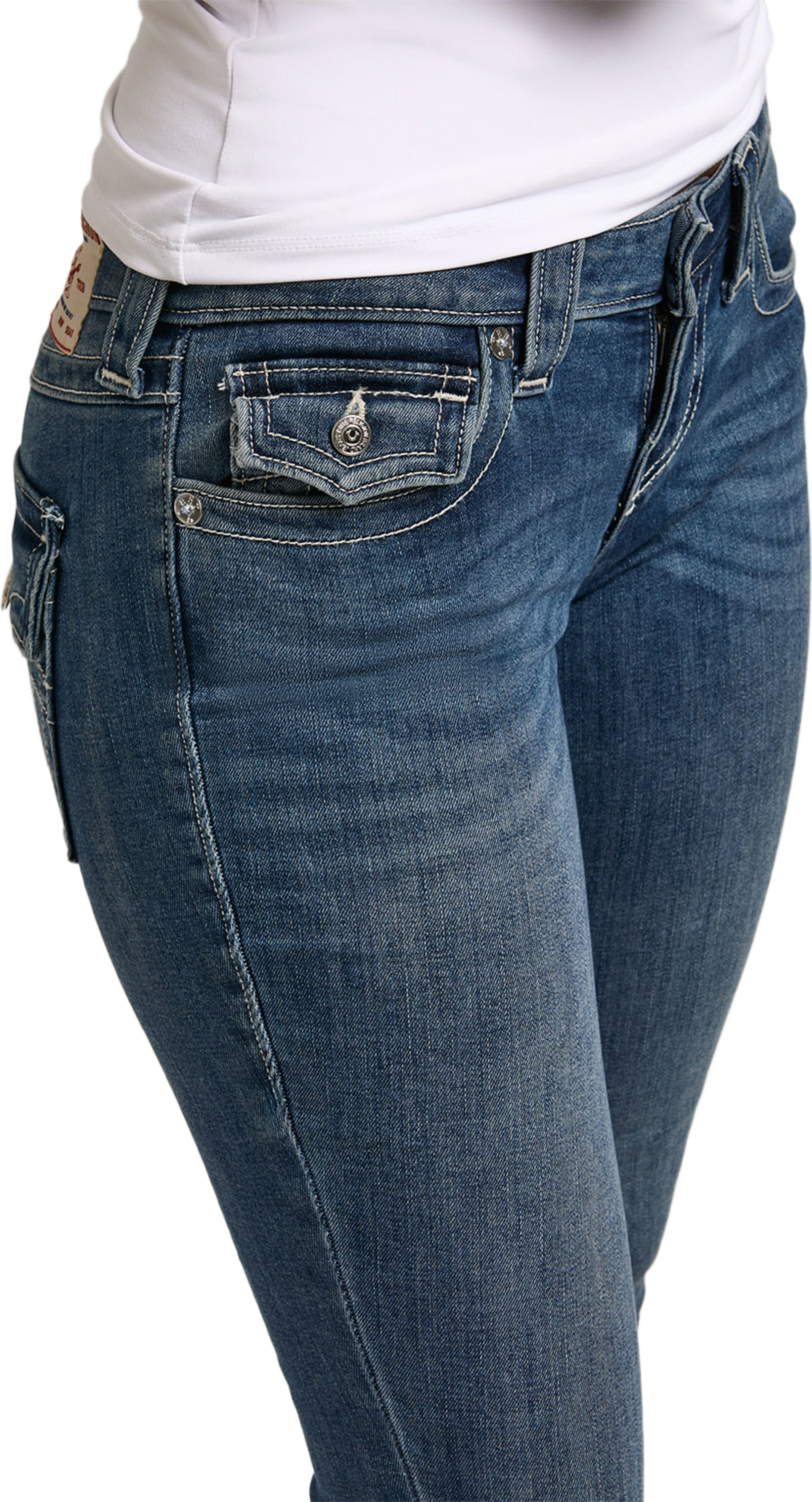 JOEY LR FLARE FLAP, från True Religion, i färgen Arabella. Klicka för att öppna bilden i stort format