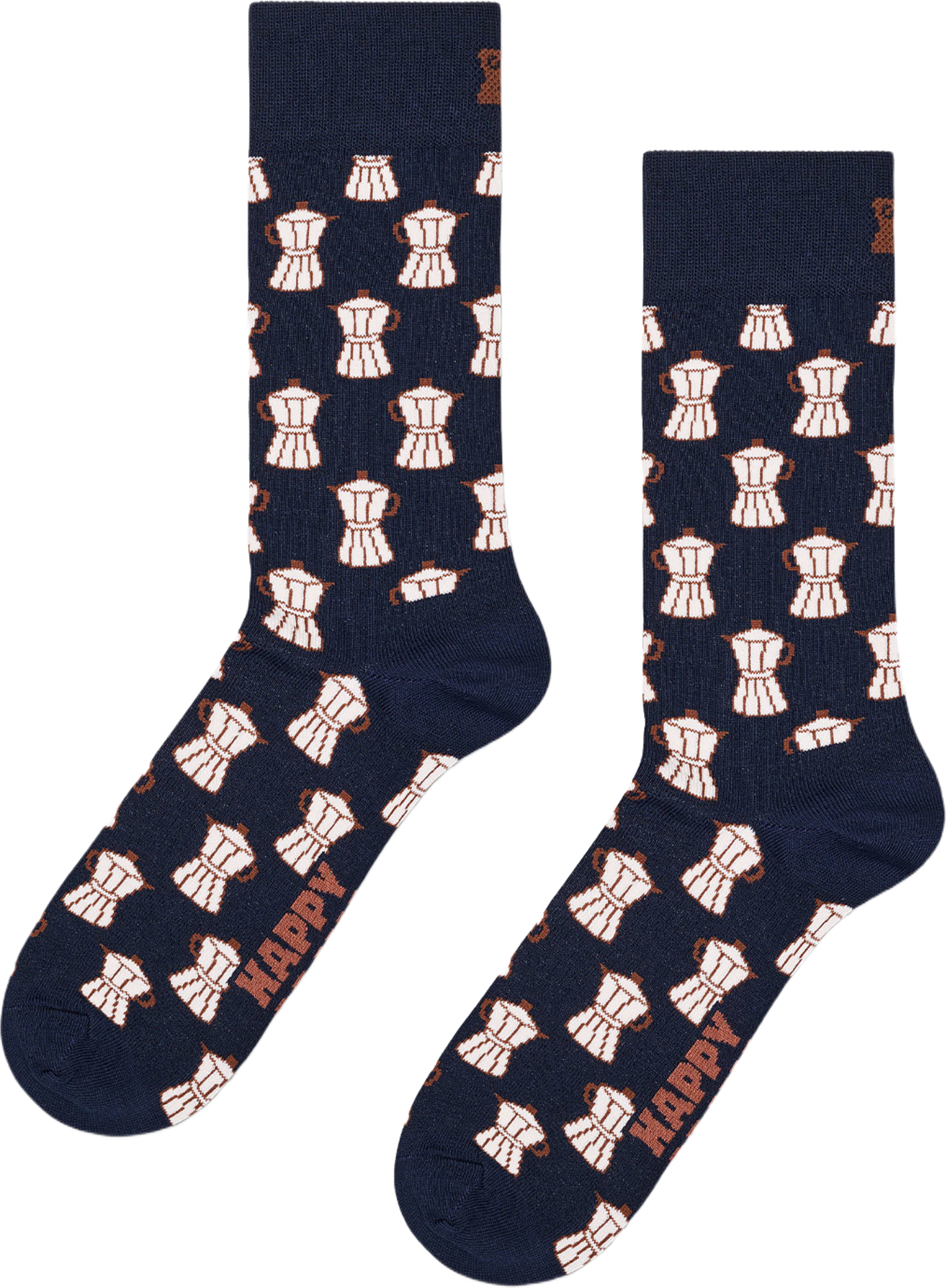 Moka Maker Sock, från Happy Socks, i färgen Navy. Klicka för att öppna bilden i stort format