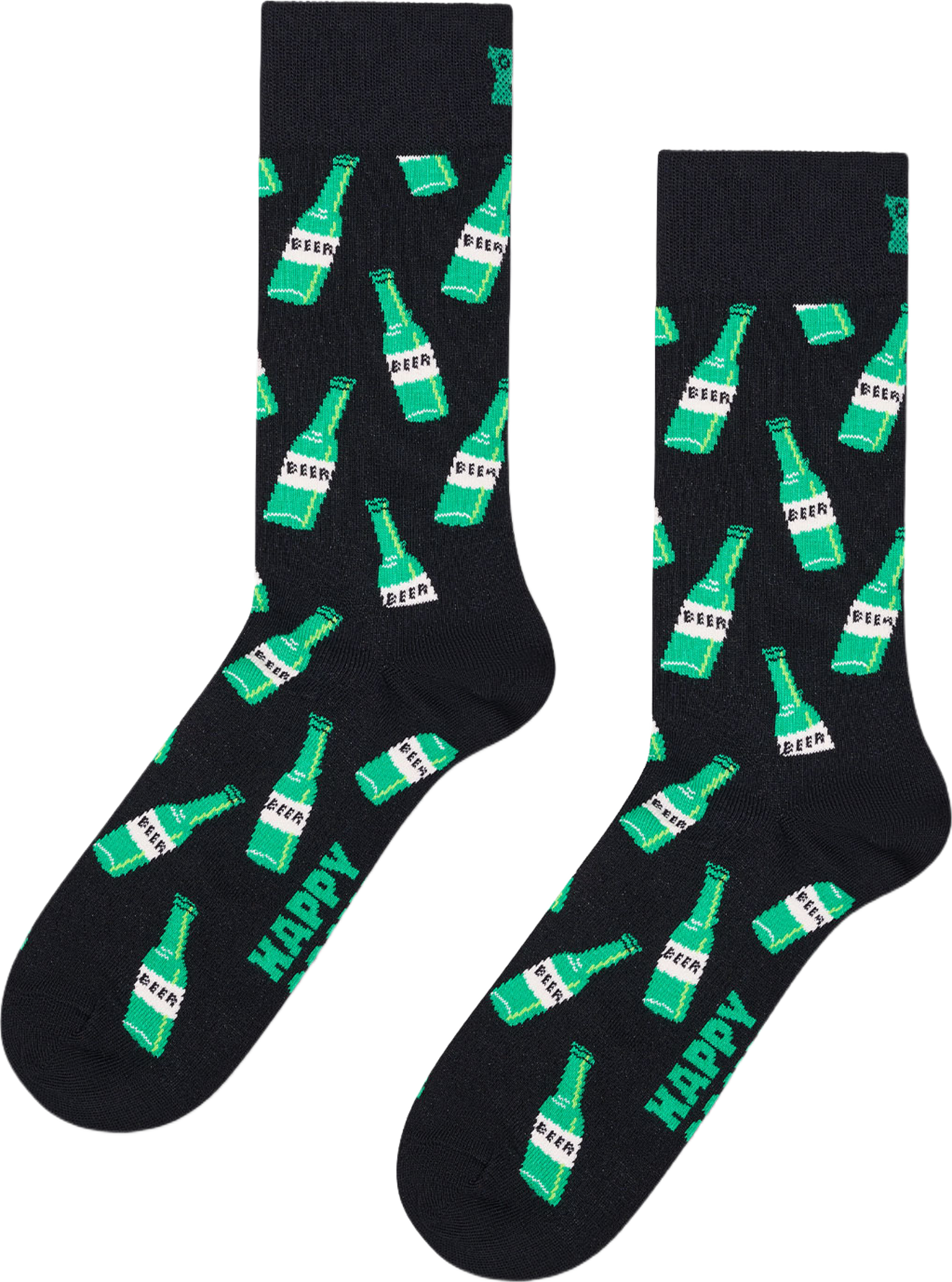 Beer Sock, från Happy Socks, i färgen Black. Klicka för att öppna bilden i stort format