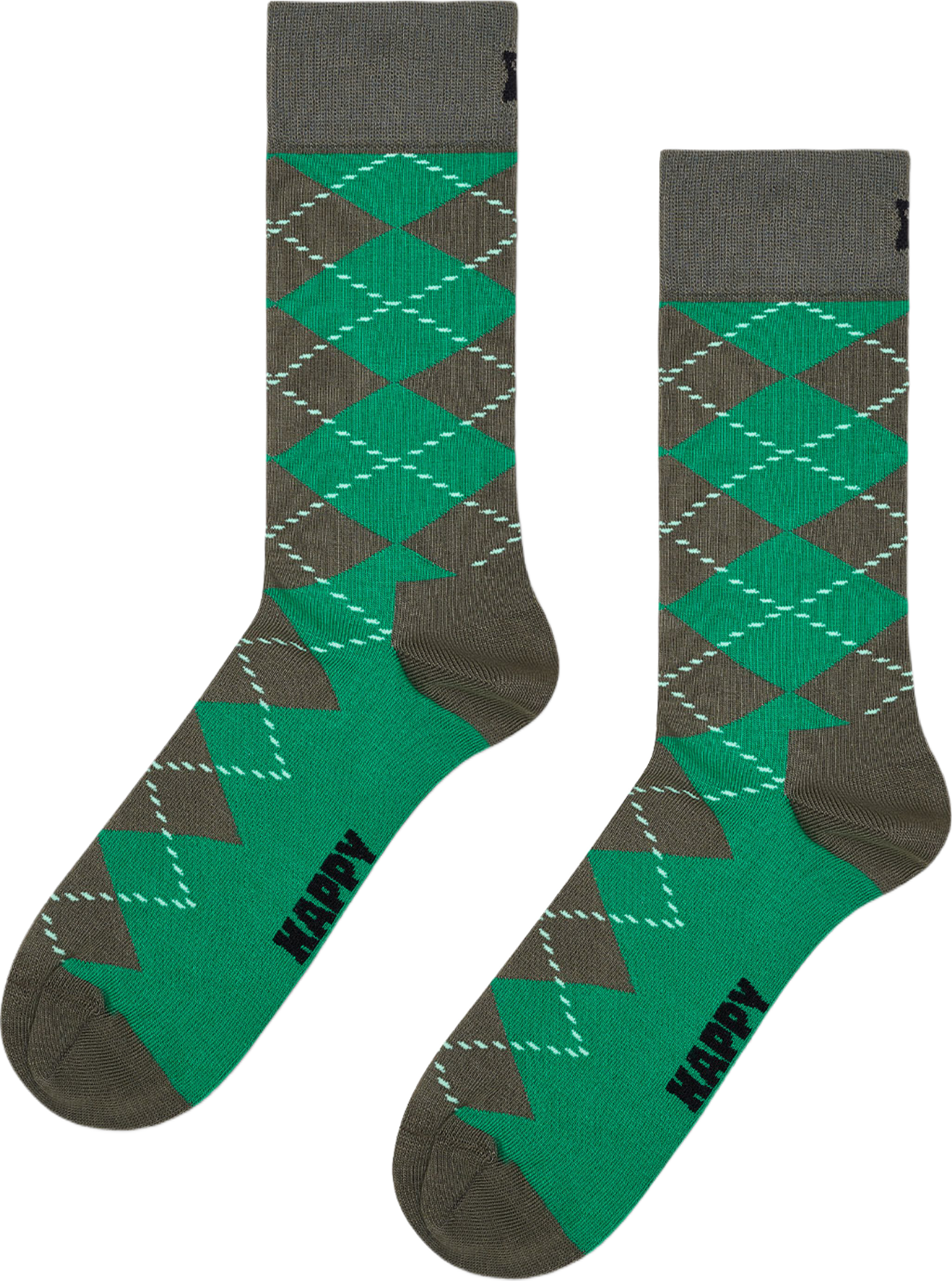 3-Pack Golf Socks Gift Set, från Happy Socks, i färgen Green. Klicka för att öppna bilden i stort format