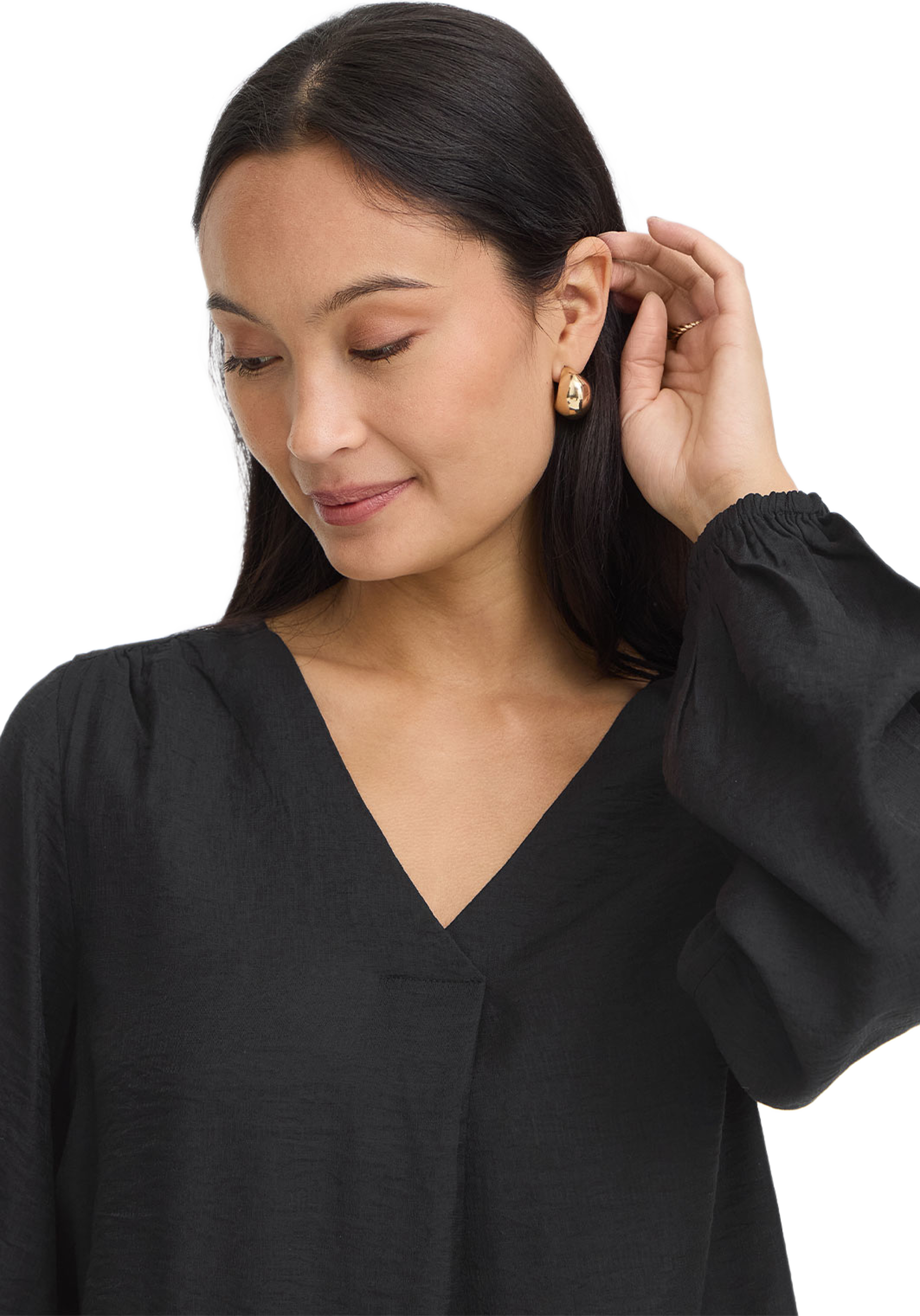 Frariana Blouse, från Fransa, i färgen Meteorite. Klicka för att öppna bilden i stort format