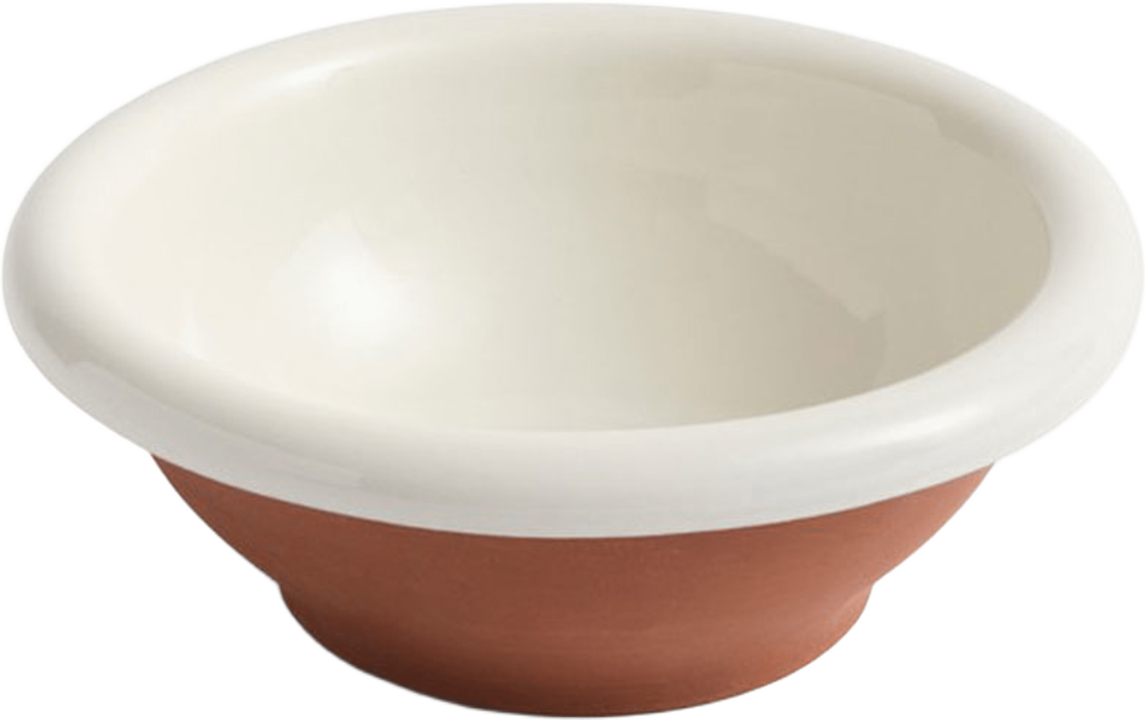 Barro Salad Bowl Small, från HAY, i färgen Off-white. Klicka för att öppna bilden i stort format