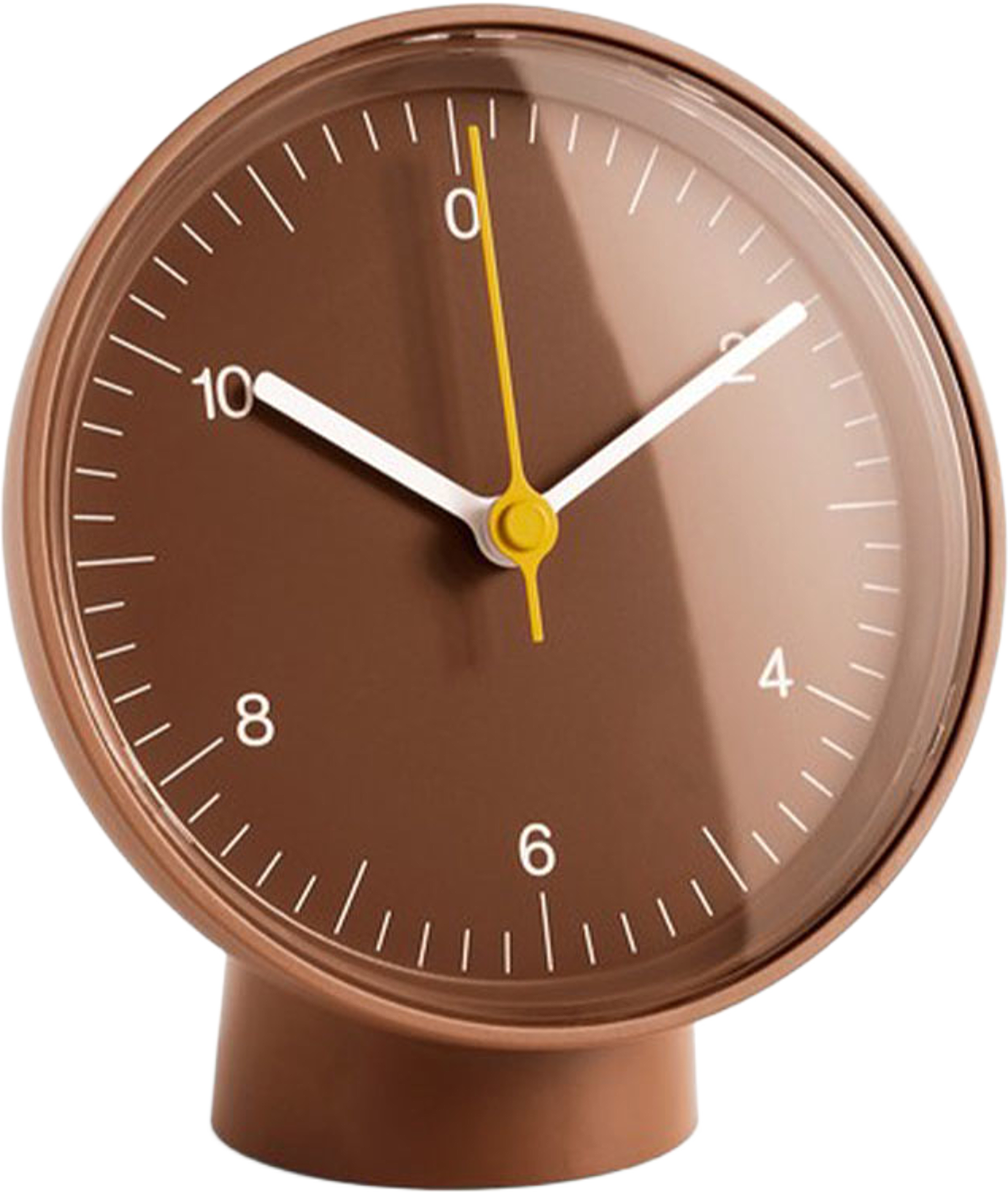 Table Clock, från HAY, i färgen Brown. Klicka för att öppna bilden i stort format